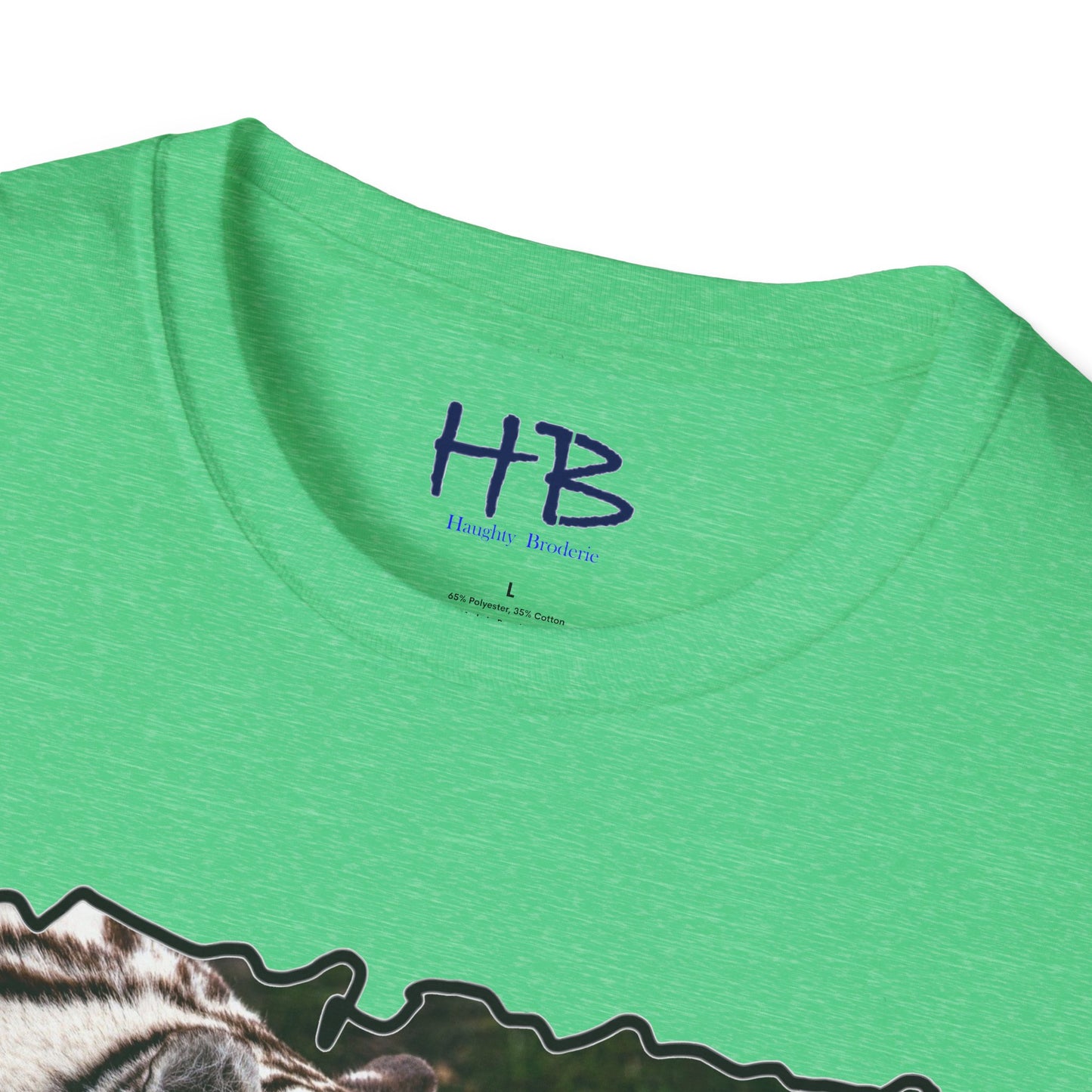 White tiger black stripes green eyes