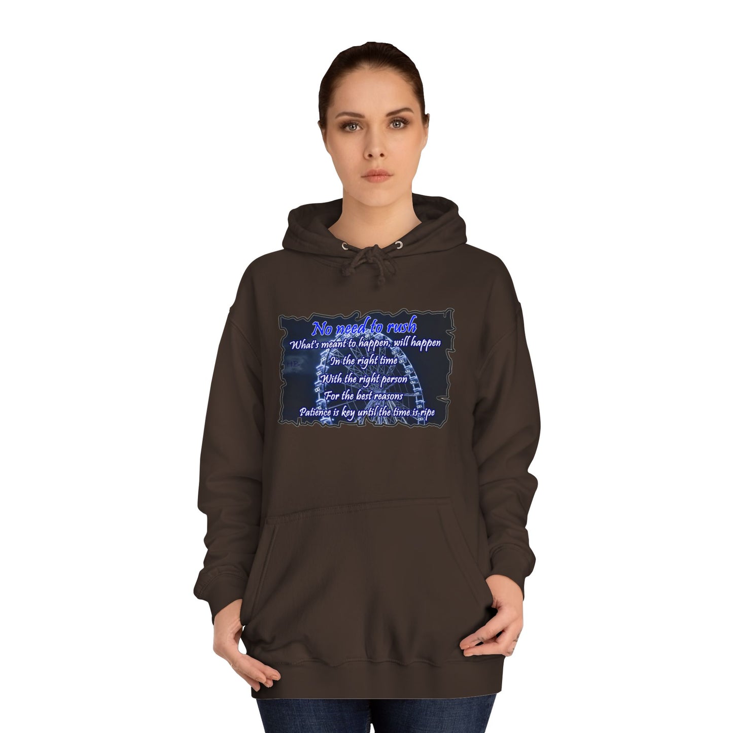 Get Yours Now -- No need to rush (Hoodie - Cozy and Durable)