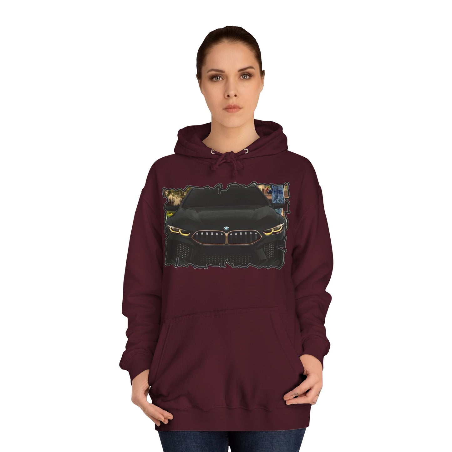Get Yours Now -- Exquisite BMW M8 Gran Coupe (Hoodie - Cozy and Durable)