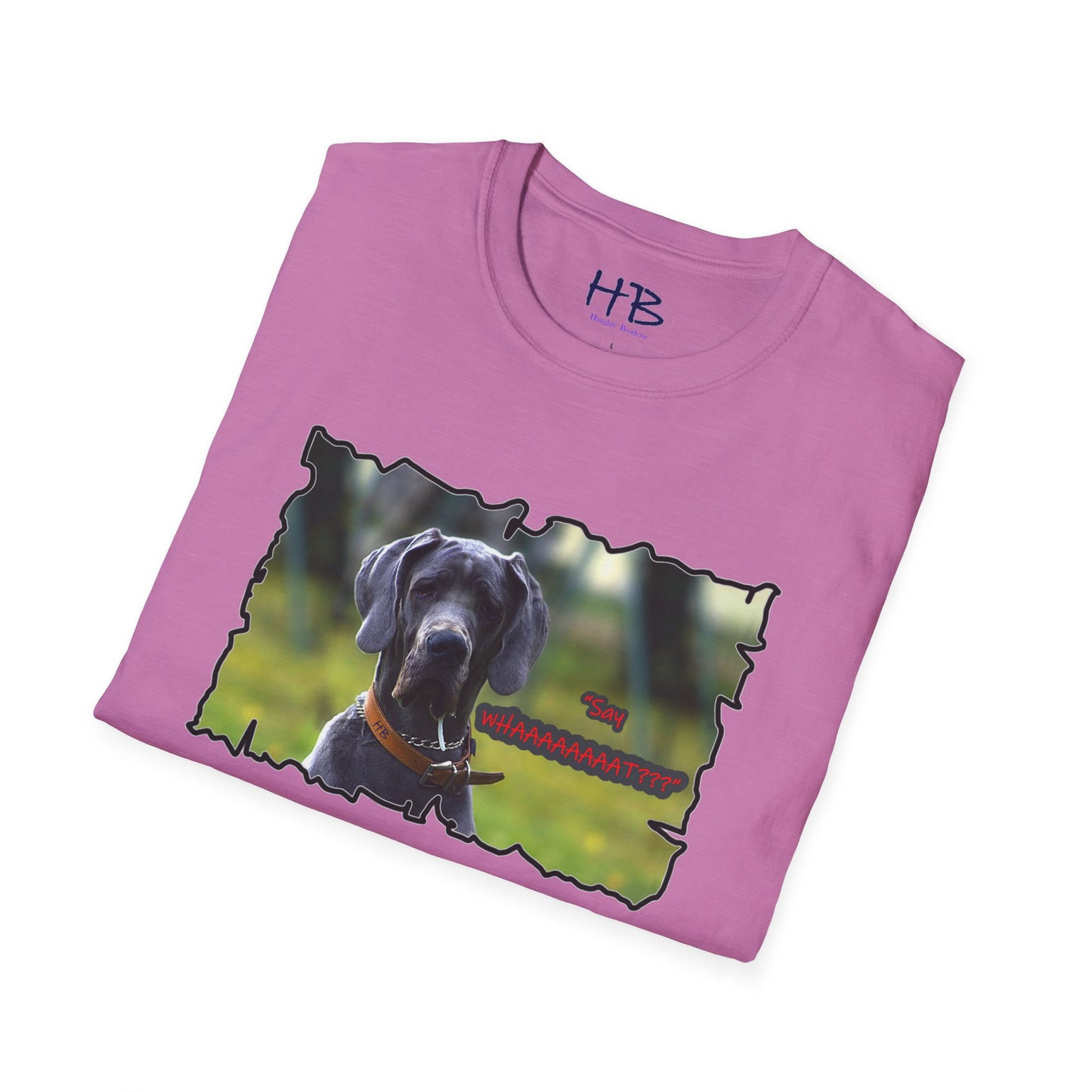 The Inquisitive Great Dane's Astonishment; Expression Captivatingly Curiosity of Amazement