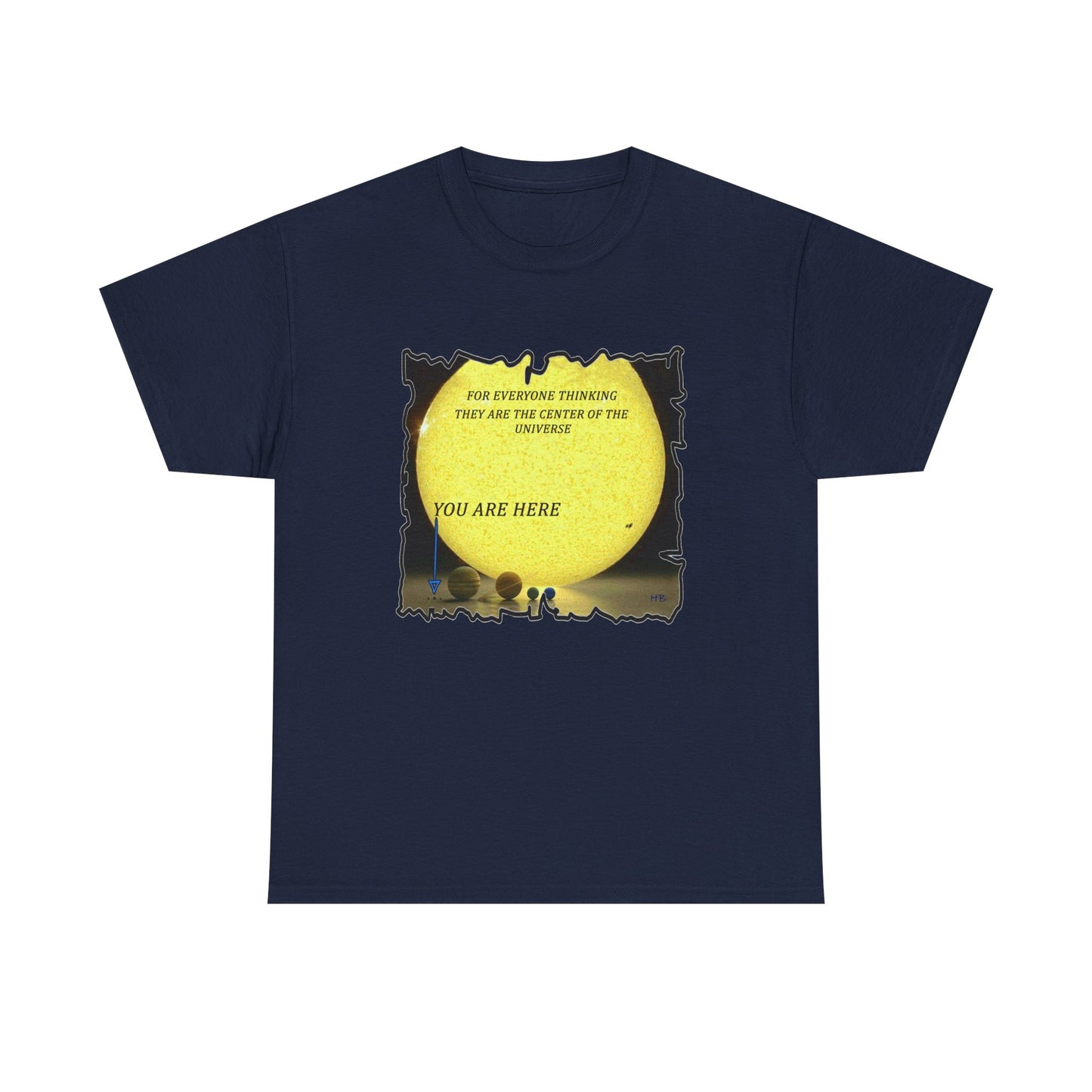 Center of the universe Reality Check using Galactic Humor