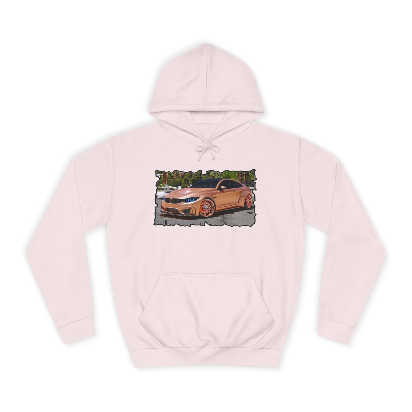 Get Yours Now -- Customized pink BMW M3 (Hoodie - Cozy and Durable)