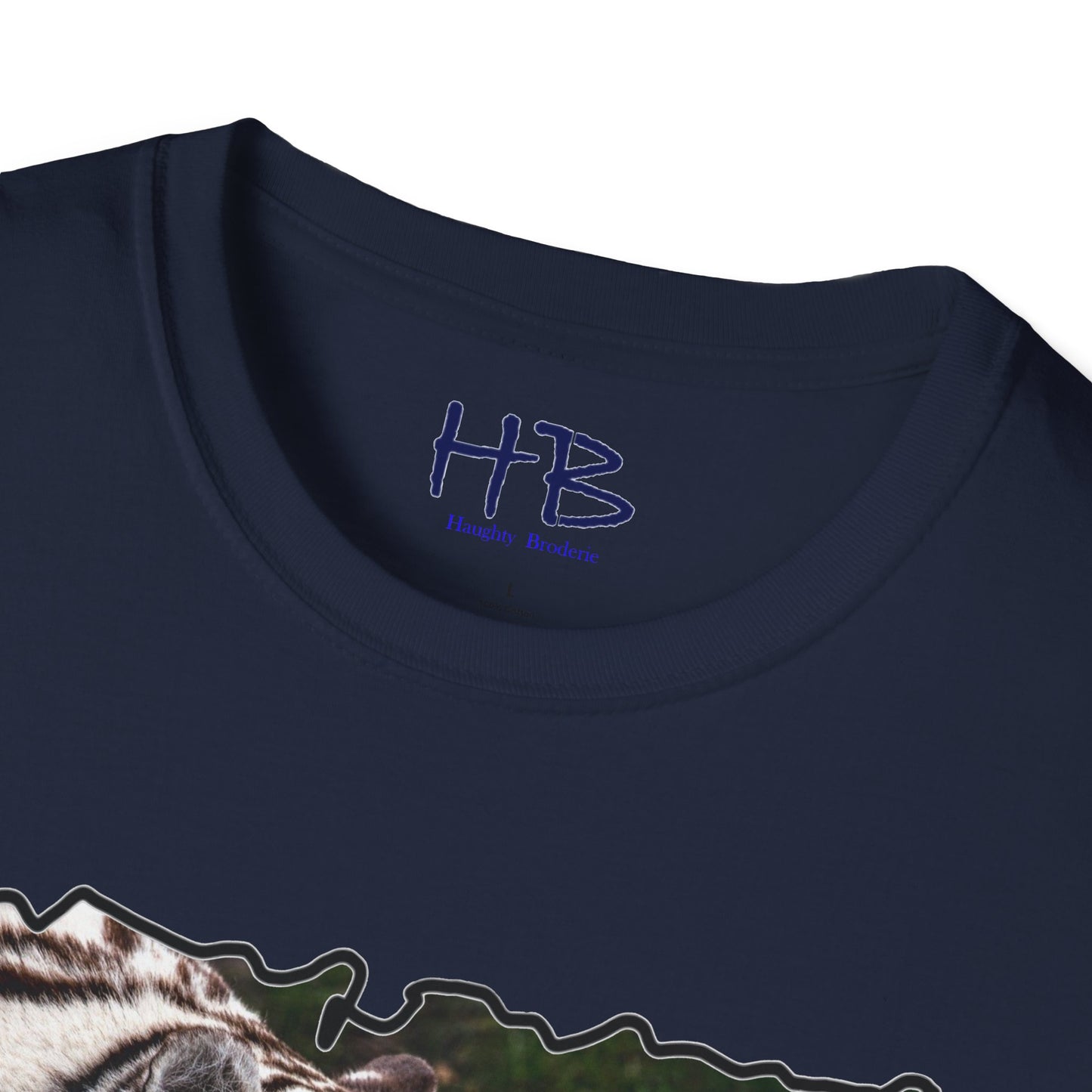 White tiger black stripes green eyes