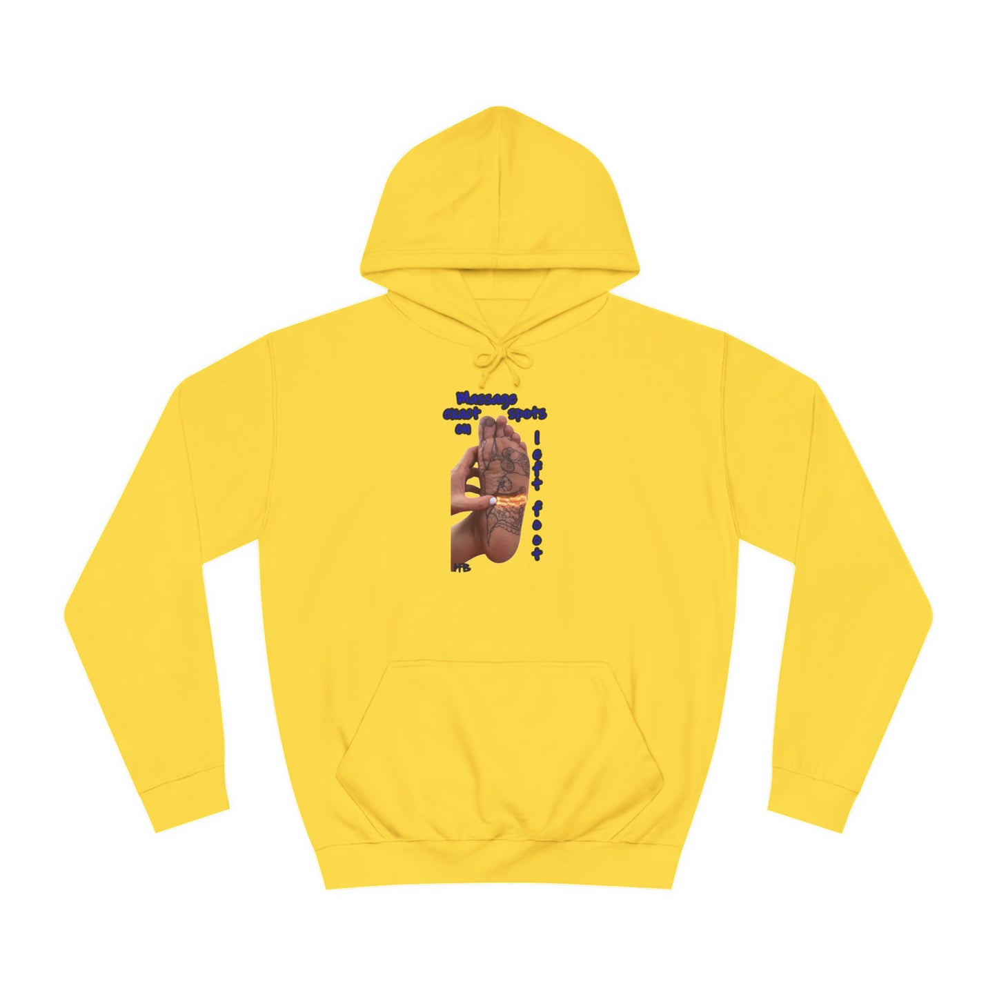 Get Yours Now -- Foot-Palm Wellness Organic Harmony;  Self-Care Holistic Healthwear (Hoodie - Cozy and Durable)