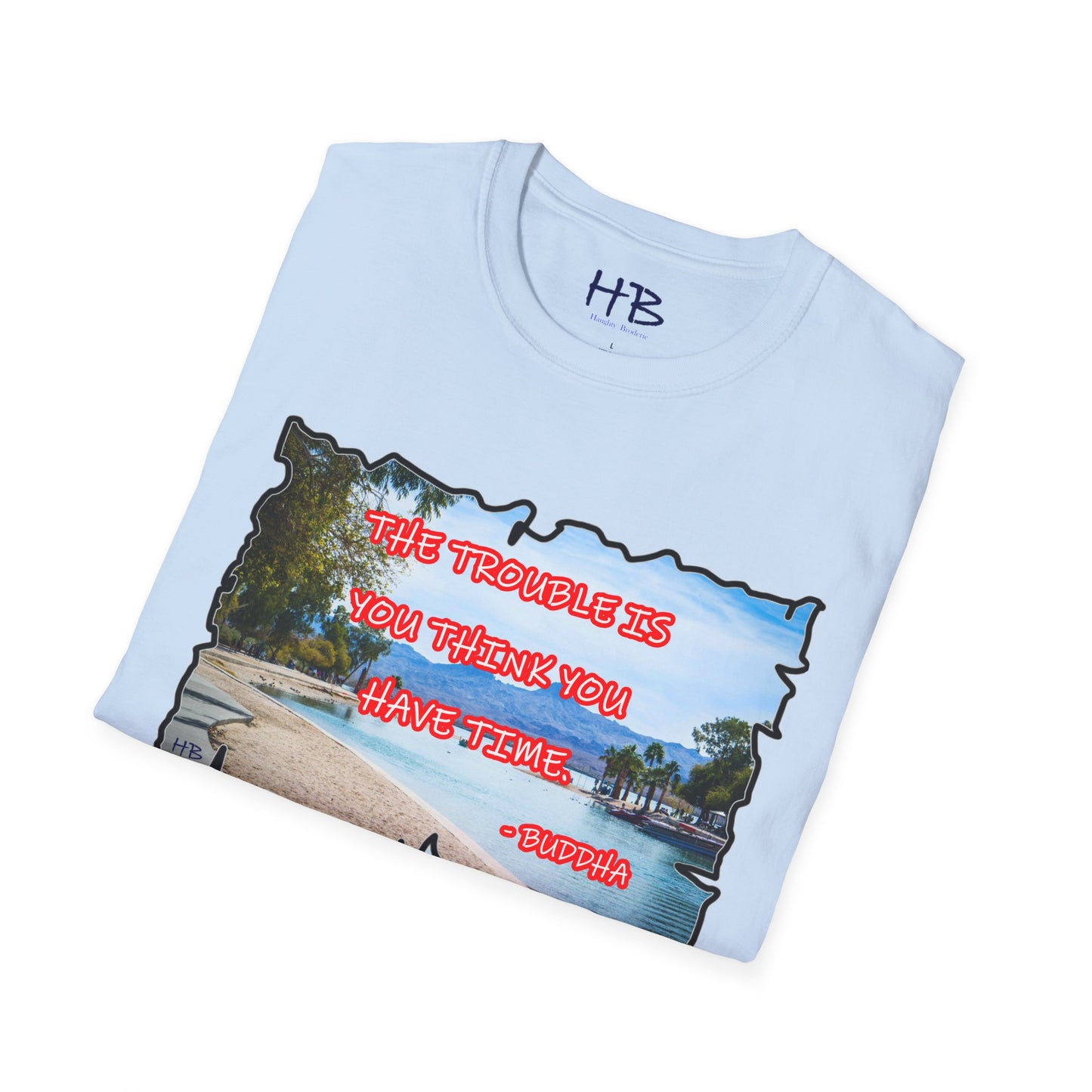 Buddha's Timeless Horizon Harmony; Philosophical Mirage Ethereal Lake Sunset Discourse 2