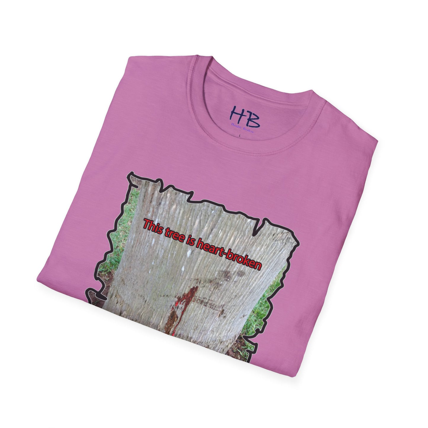 This tree is heart-broken