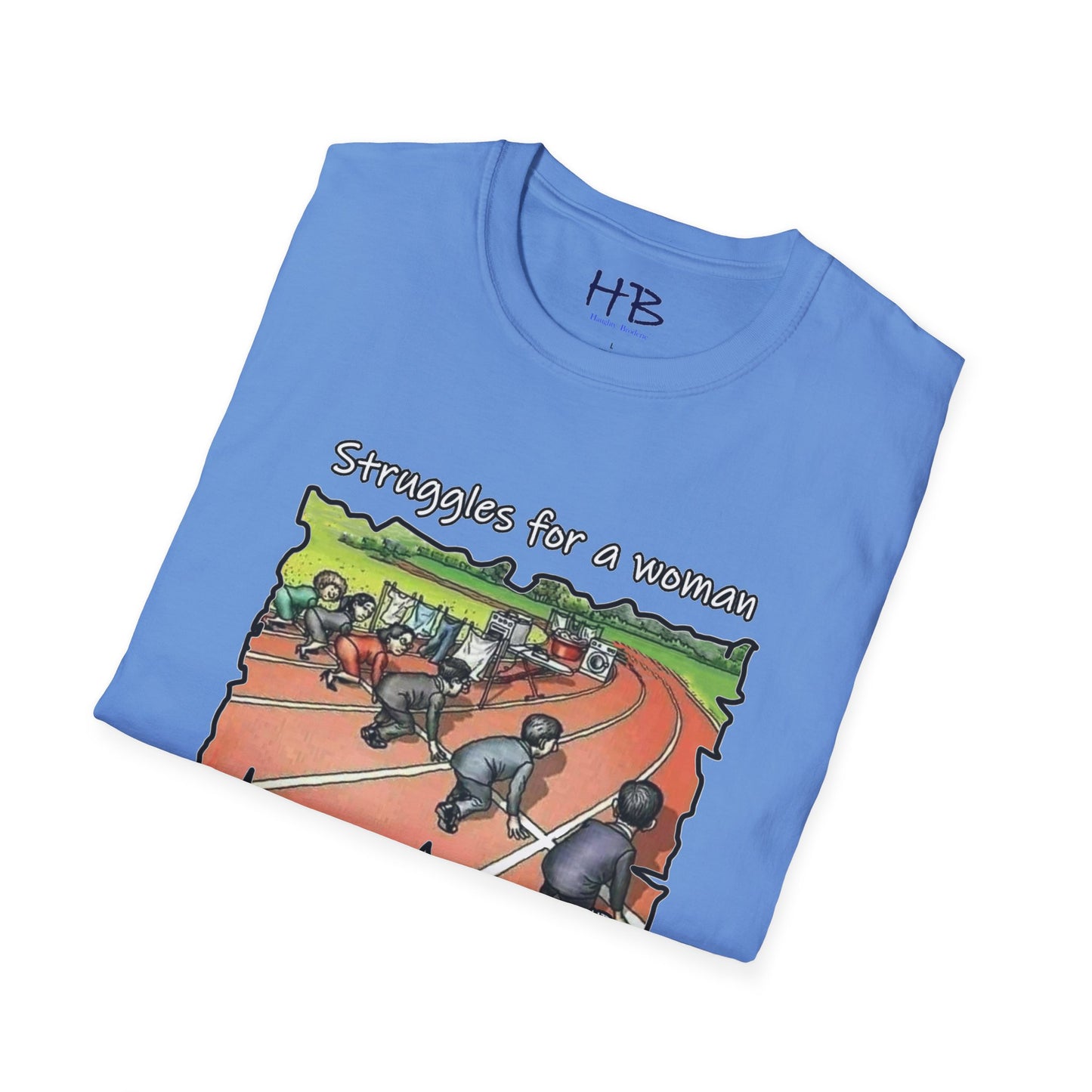 Empowerment in Motion Paving the Path; Championing Women's Journeys Equality in Every Stitch Struggling Silhouettes using A Feminist Allegory