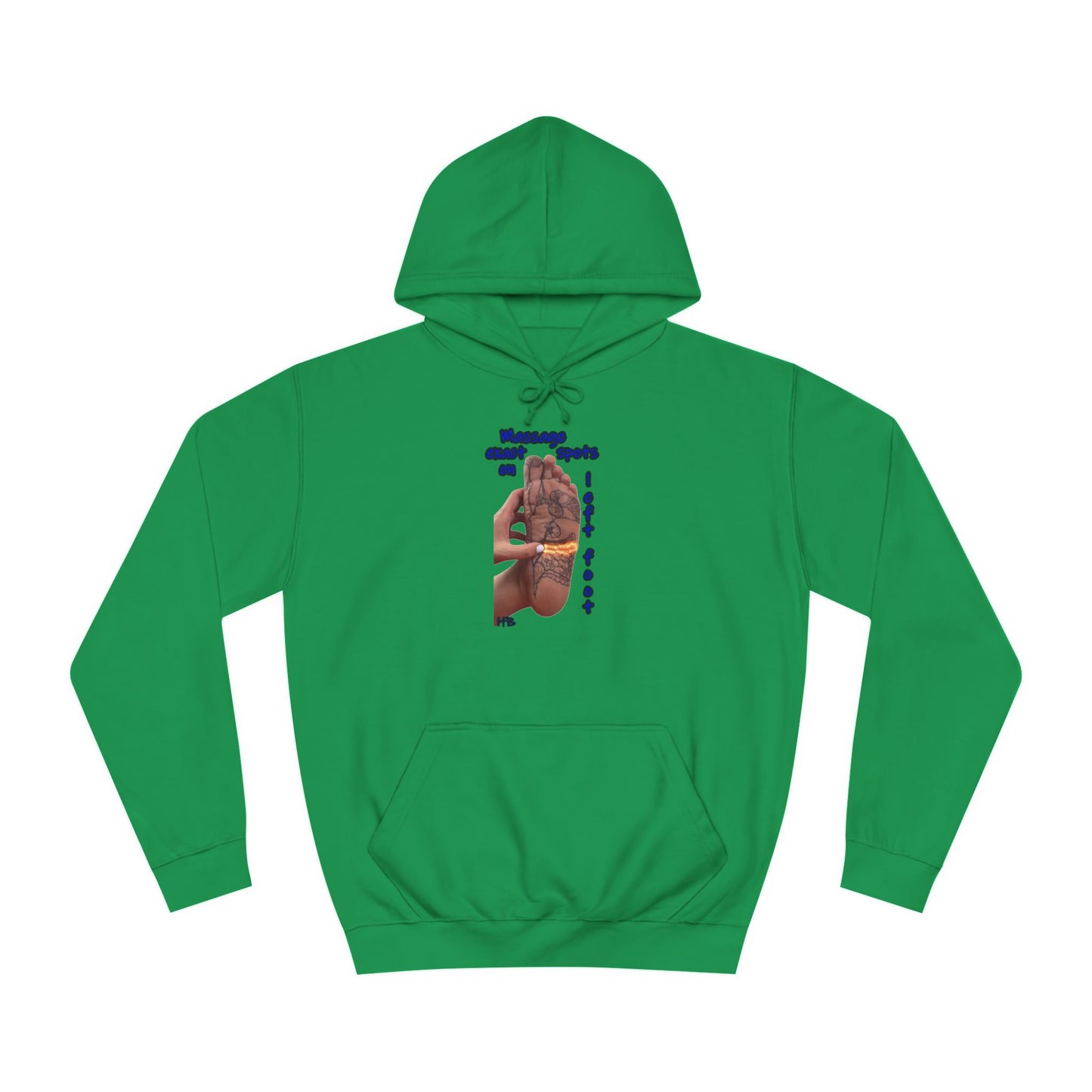 Get Yours Now -- Foot-Palm Wellness Organic Harmony;  Self-Care Holistic Healthwear (Hoodie - Cozy and Durable)