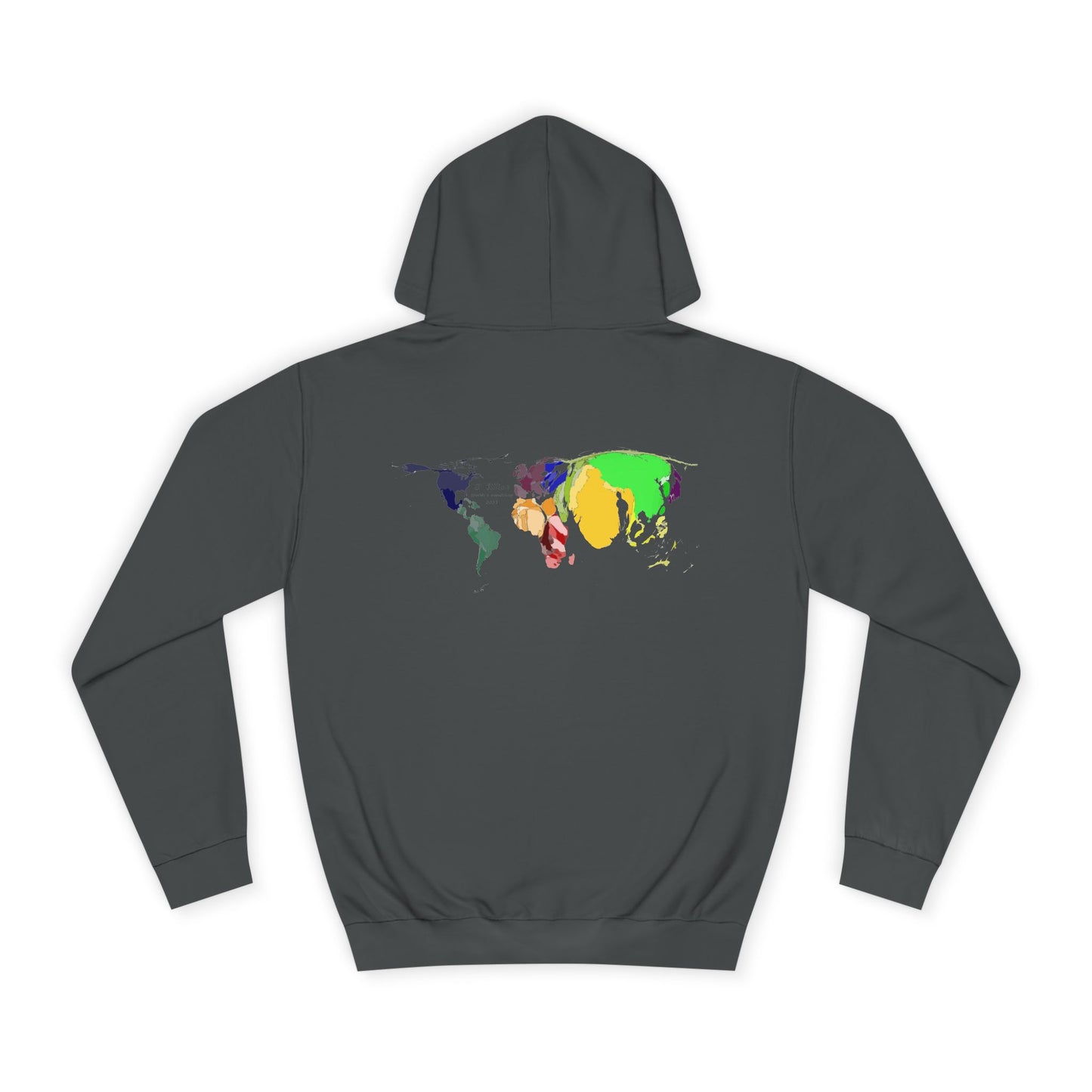 Get Yours Now -- Global density world population (Hoodie - Cozy and Durable)