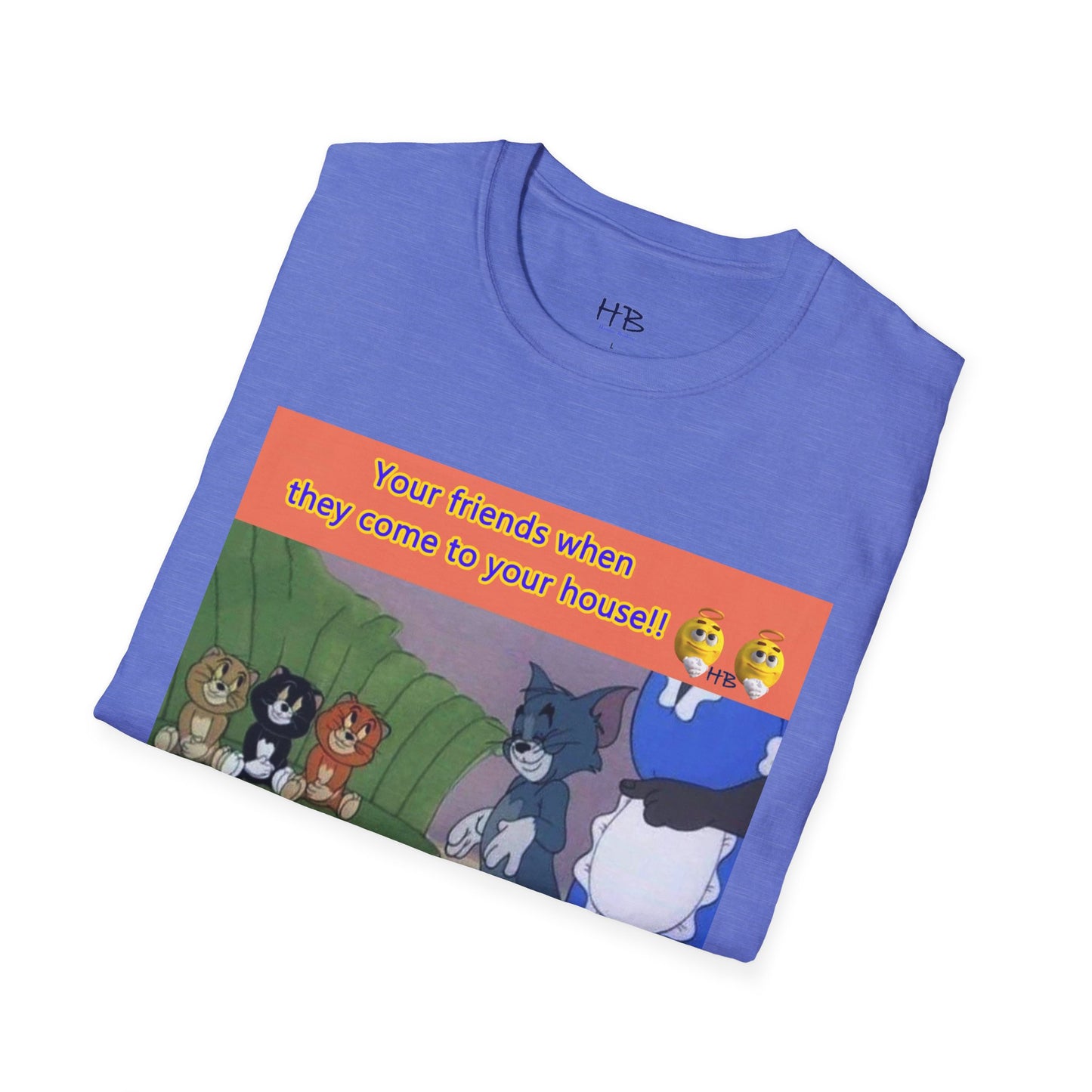 Tom and his innocent looking little friends in front of Mammy