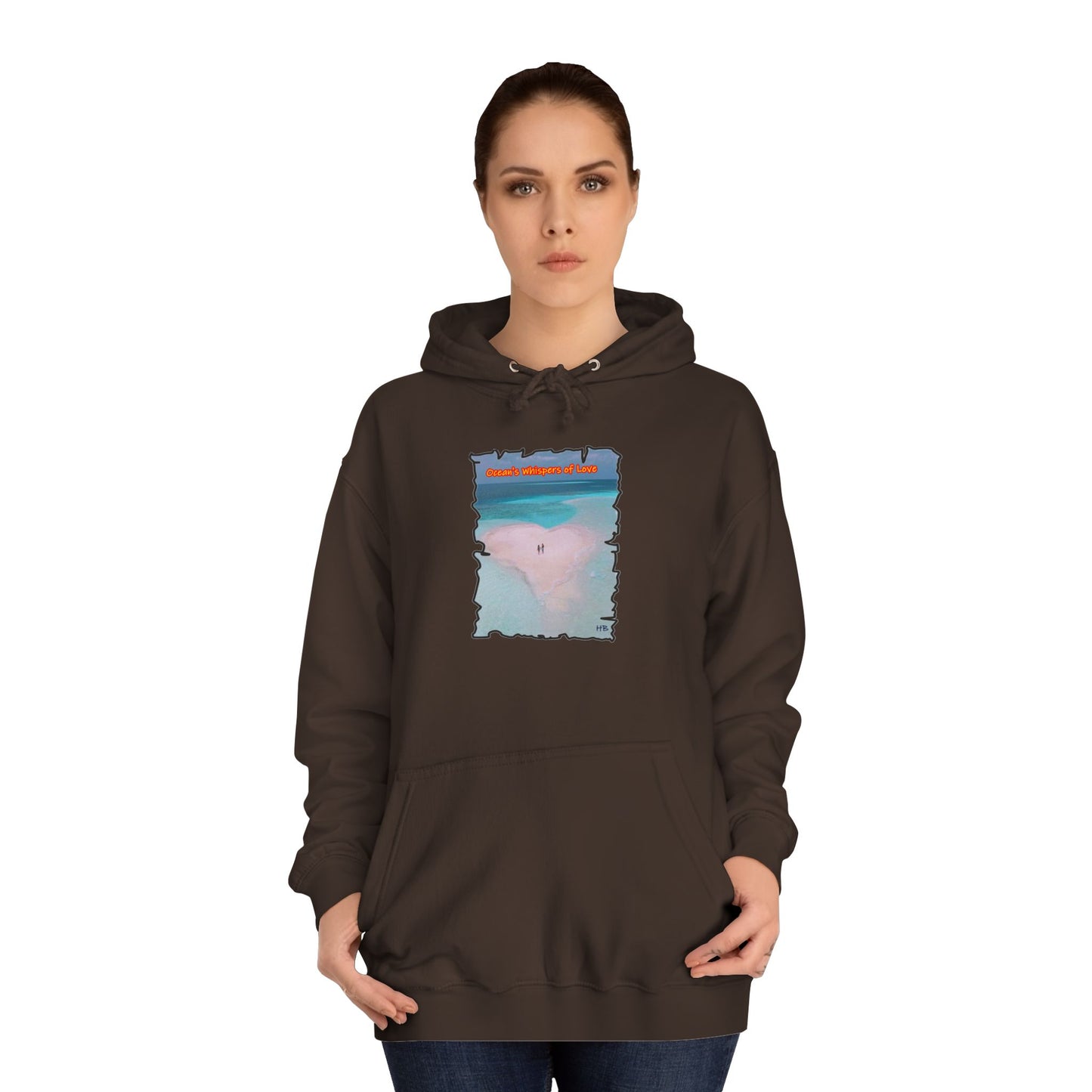 Get Yours Now -- Mystical Sands: Love's Eternal Enchantment Ode to Love (Hoodie - Cozy and Durable)