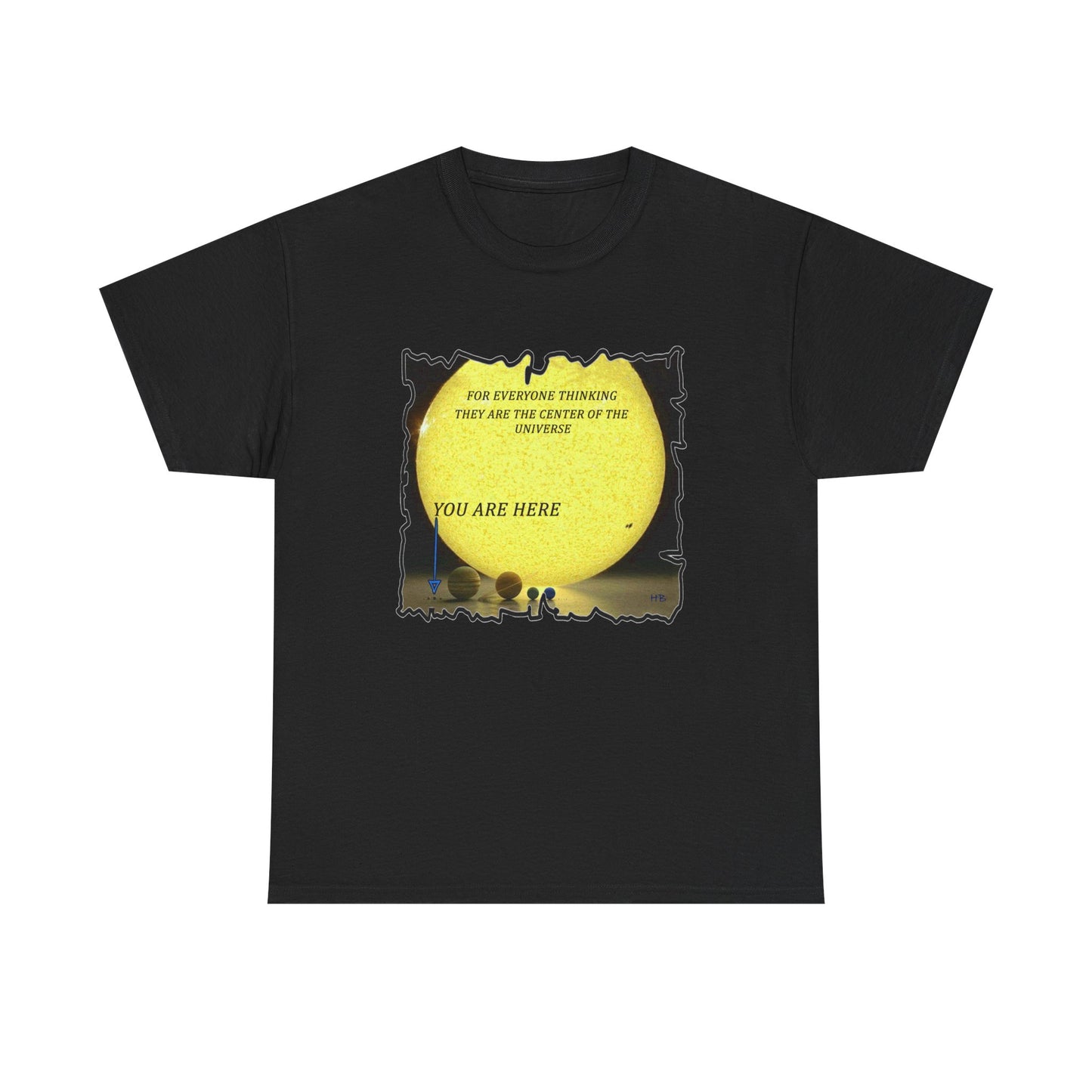 Center of the universe Reality Check using Galactic Humor