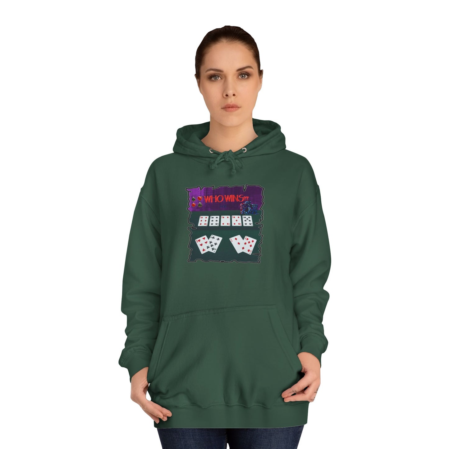 Get Yours Now -- Poker Face-off  Proclamation Challenge (Hoodie - Cozy and Durable)