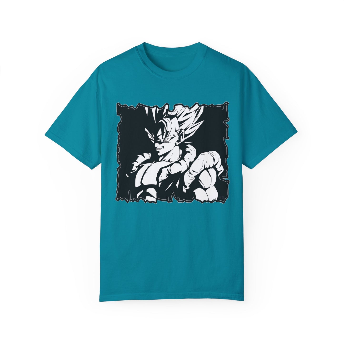 Ultimate Power Awakened Superhero anime in black and white