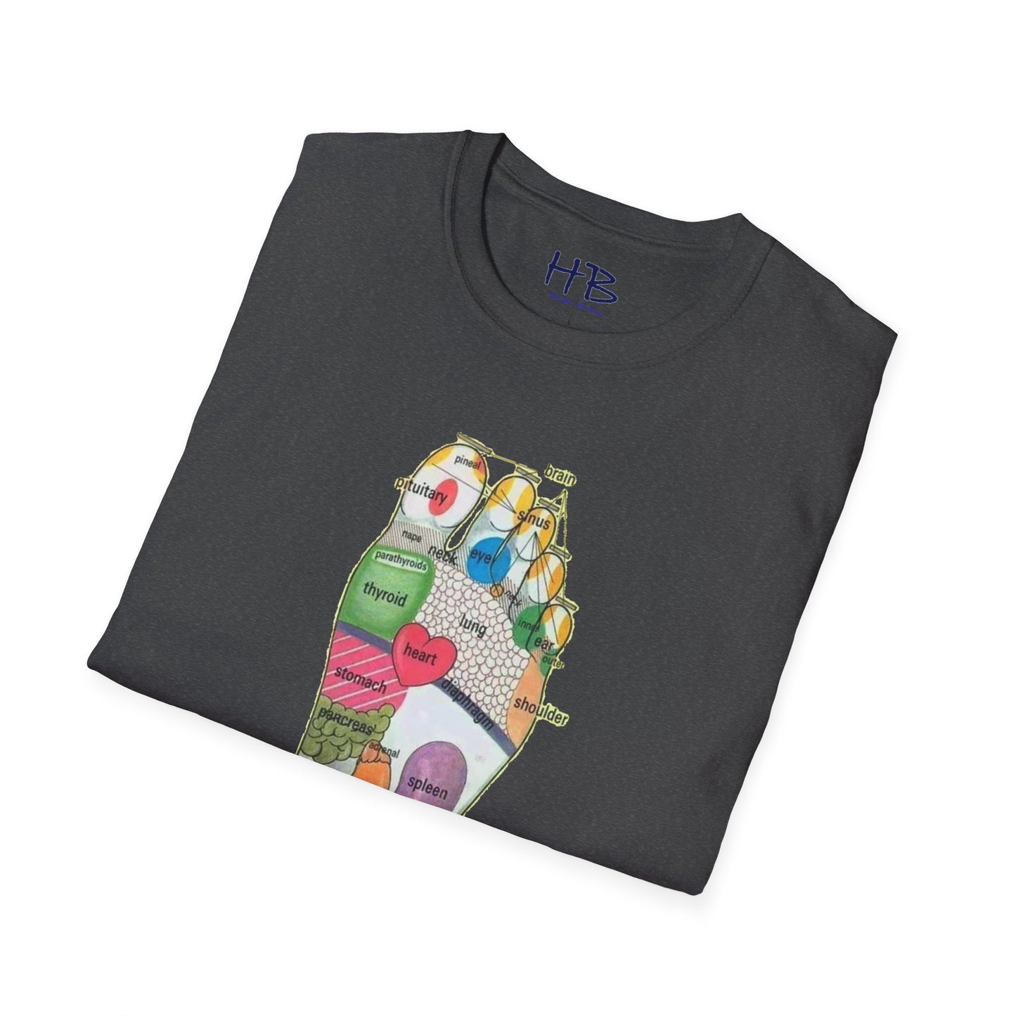 Foot's Palm Wisdom: Unlocking the Secrets of Holistic Well-Being with Our Captivating Tee Shirt"