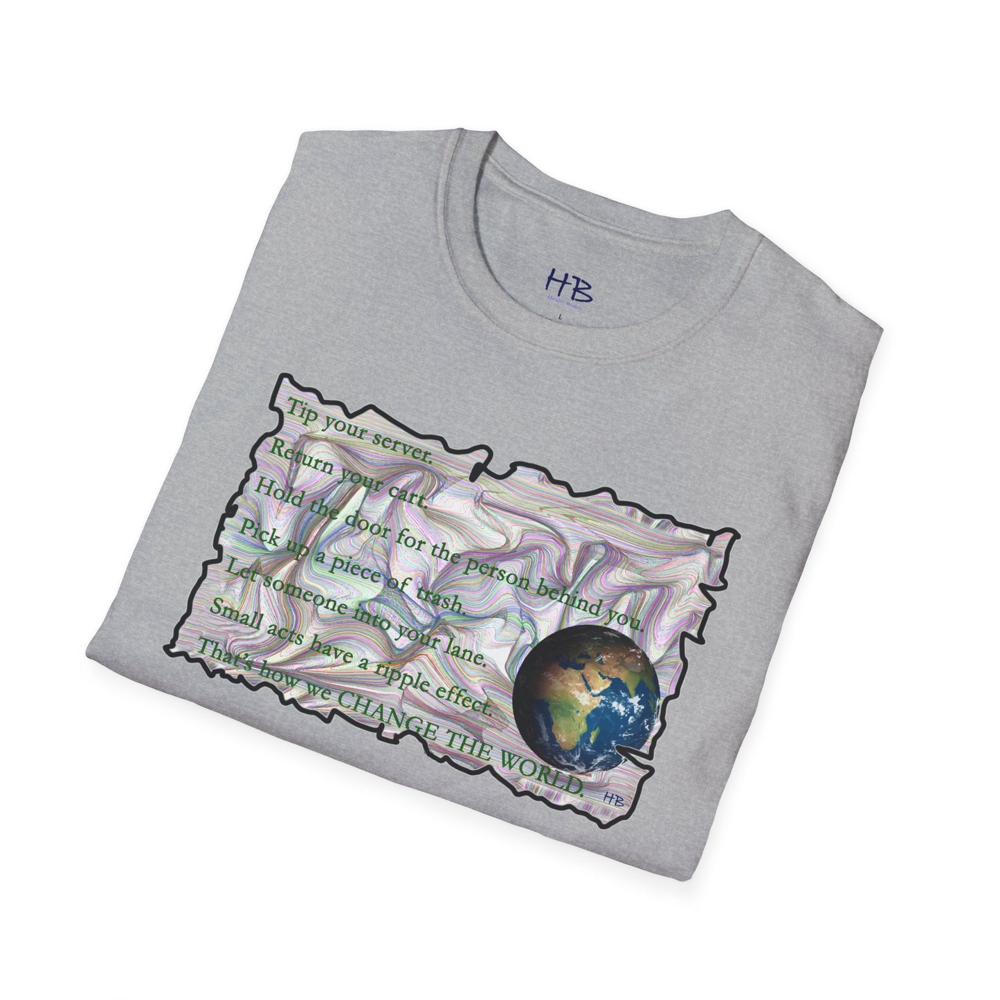 Take Action to Change the World Ripple Effect