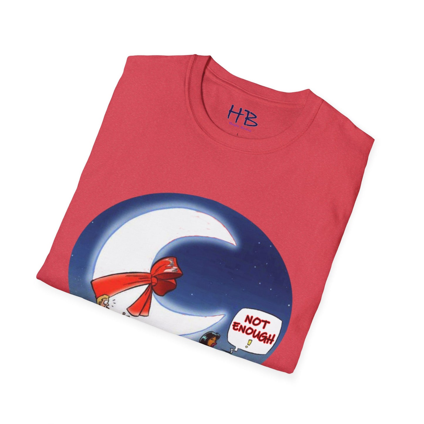 Moonlit Romance Unveiled with a Visual Metaphor of Unsatisfied Desires; The 'NOT ENOUGH!' Story