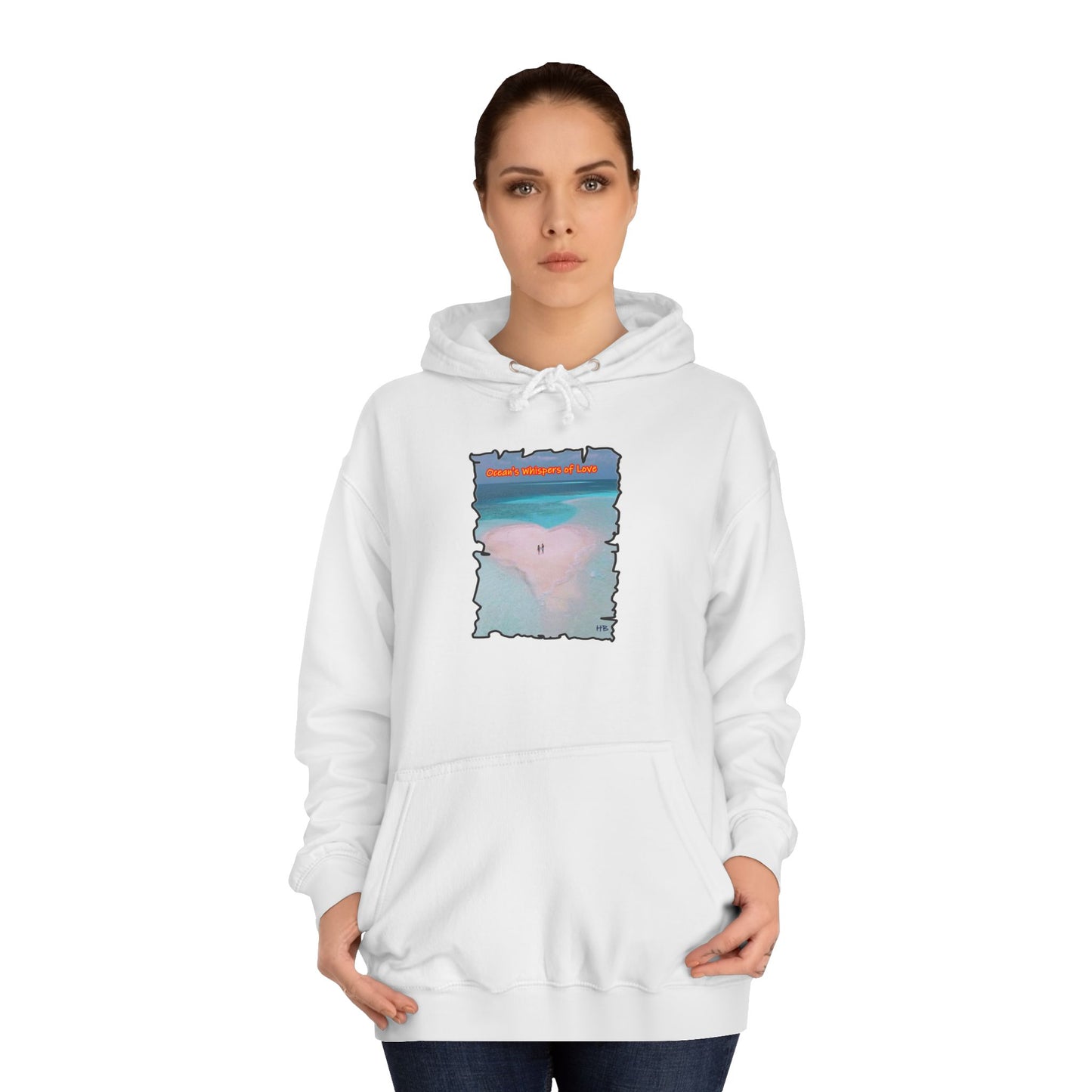 Get Yours Now -- Mystical Sands: Love's Eternal Enchantment Ode to Love (Hoodie - Cozy and Durable)