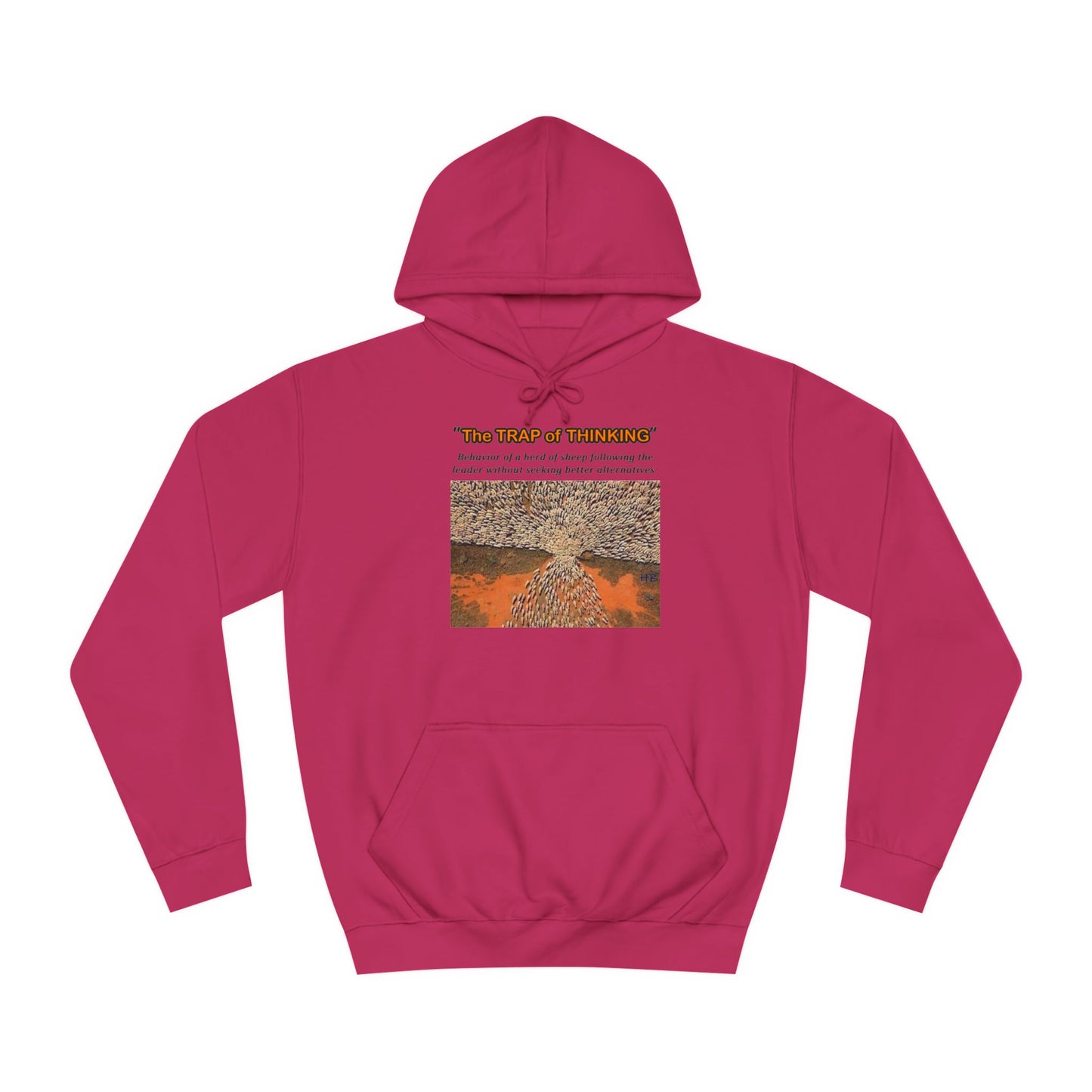 Thought-Provoking Independent Thinker (Hoodie - Cozy and Durable)