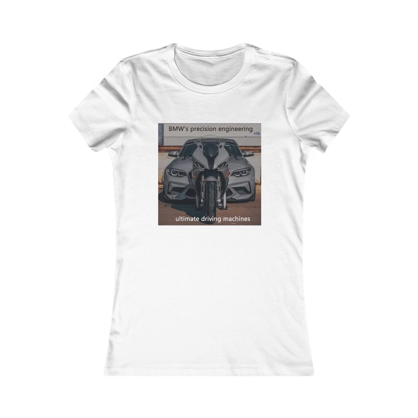 BMW ultimate driving machine (Women - Premium Cotton Tee)