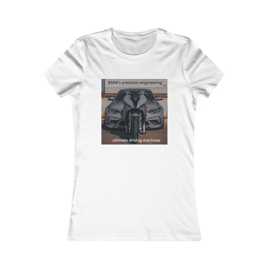 BMW ultimate driving machine (Women - Premium Cotton Tee)