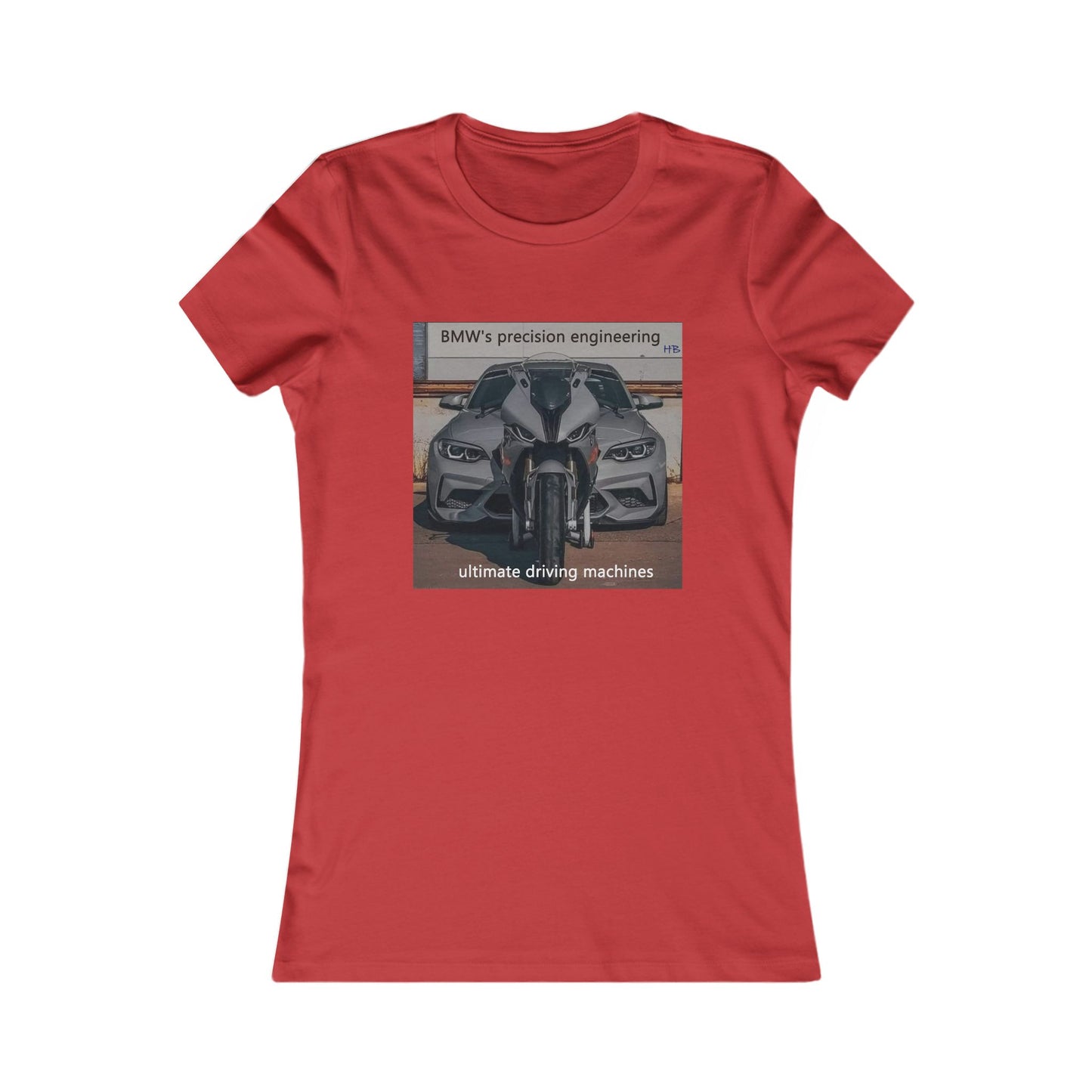 BMW ultimate driving machine (Women - Premium Cotton Tee)