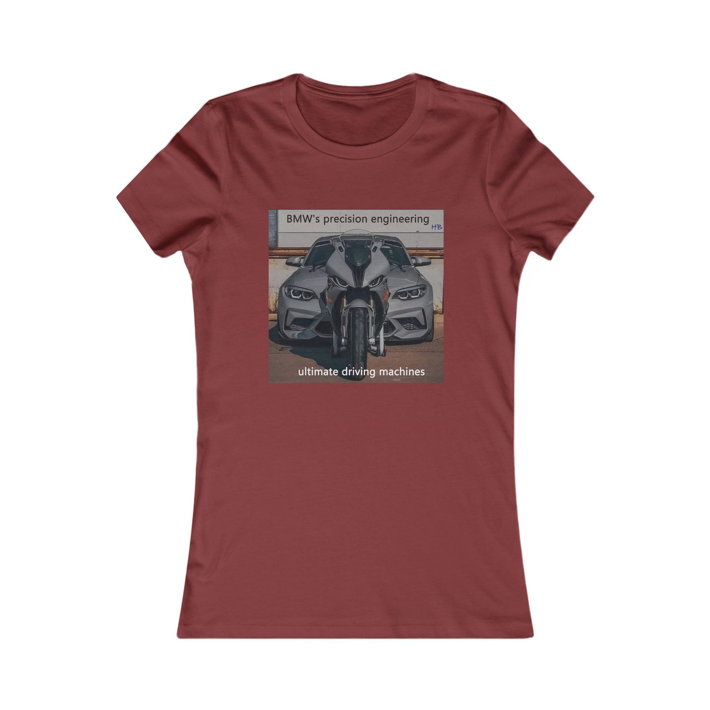BMW ultimate driving machine (Women - Premium Cotton Tee)