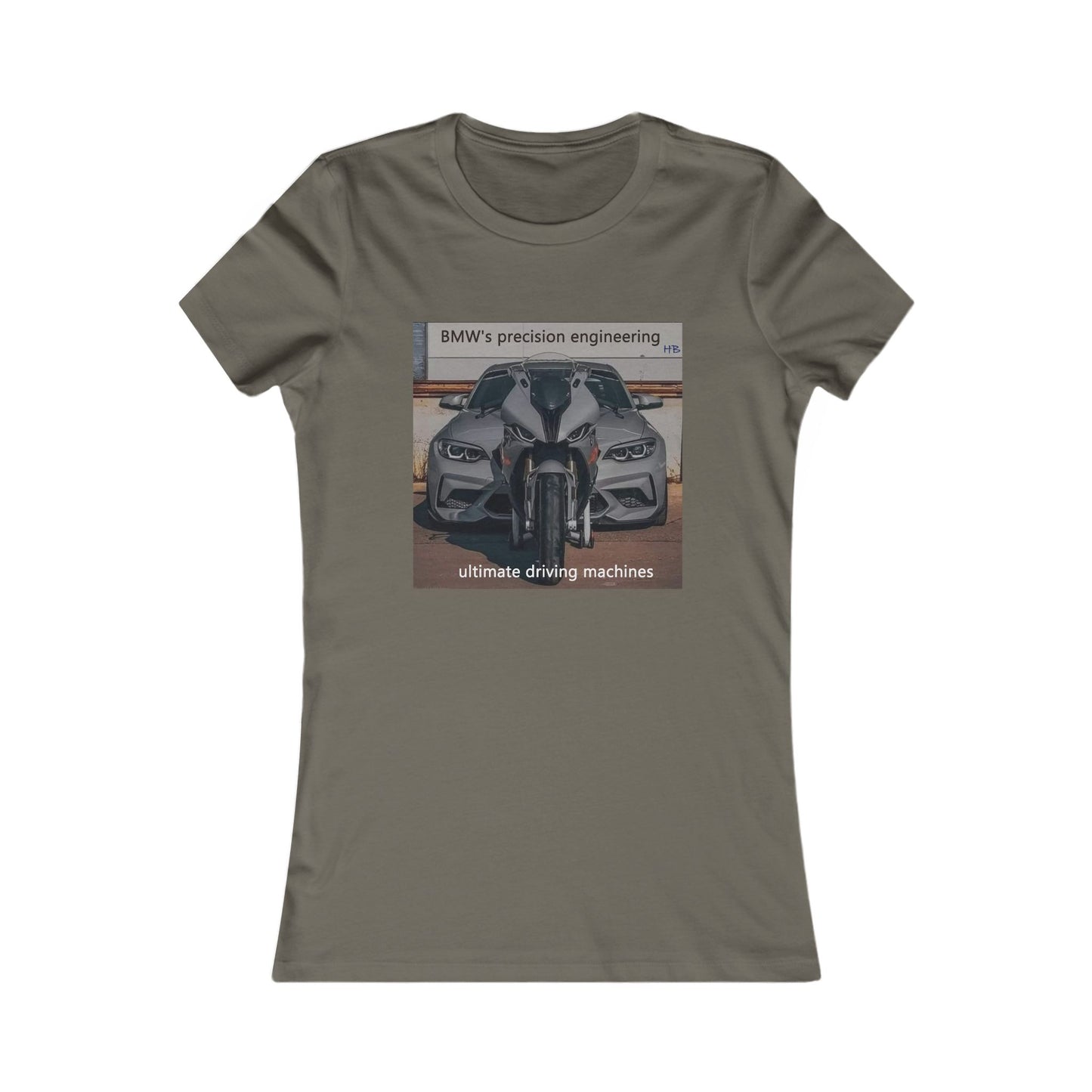 BMW ultimate driving machine (Women - Premium Cotton Tee)