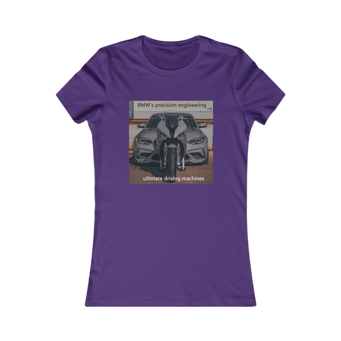 BMW ultimate driving machine (Women - Premium Cotton Tee)