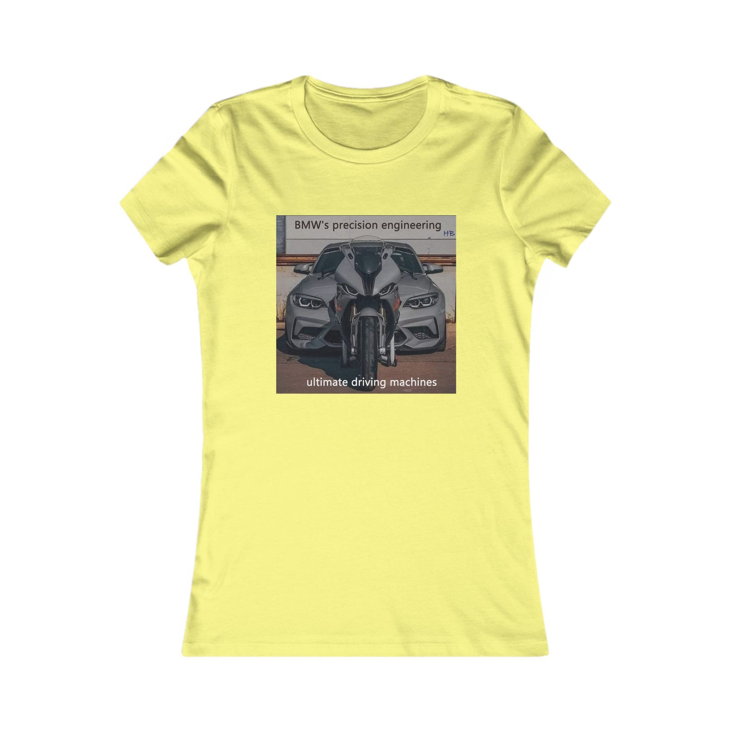 BMW ultimate driving machine (Women - Premium Cotton Tee)