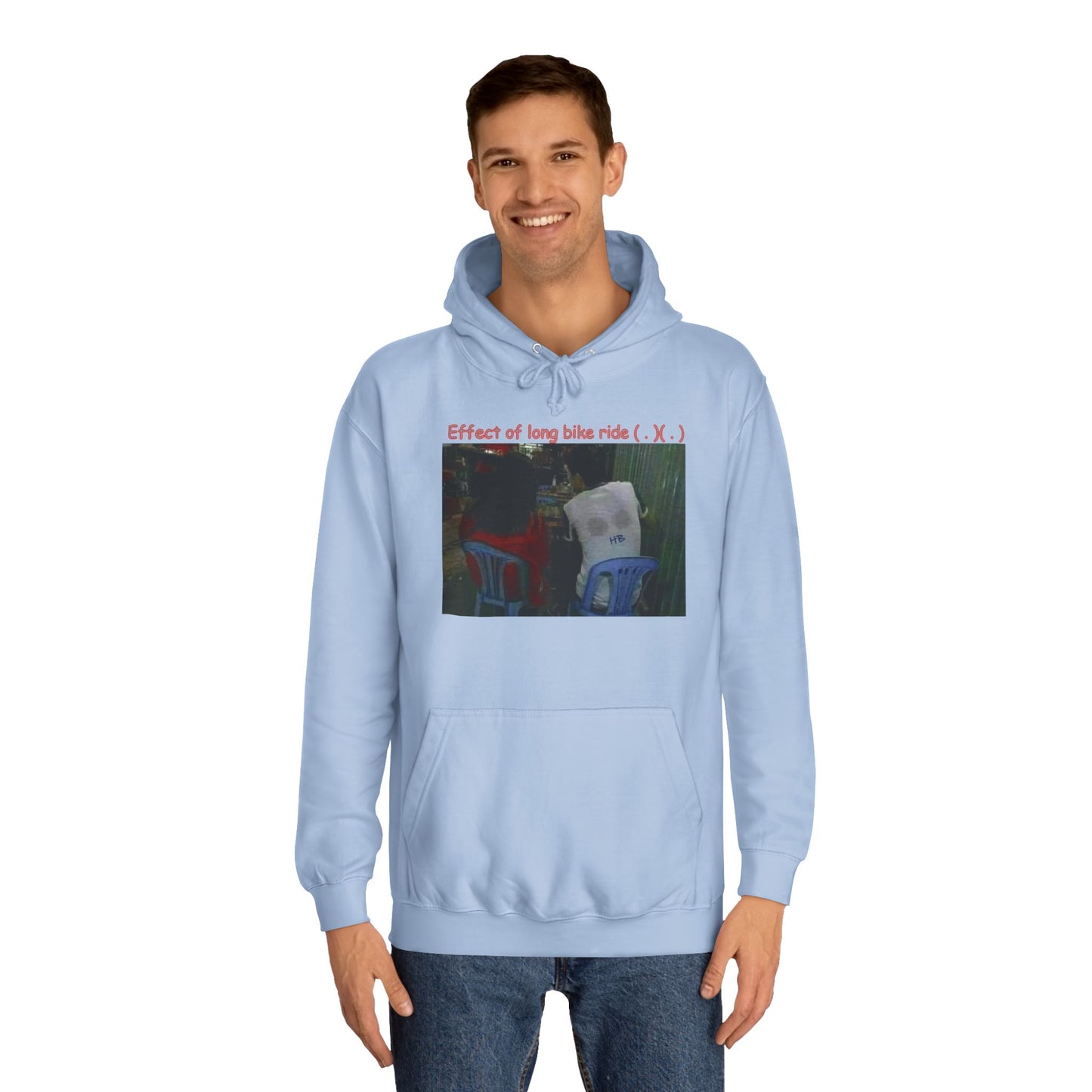 Get Yours Now -- Effect of long bike ride ( . )( . ) (Hoodie - Cozy and Durable)