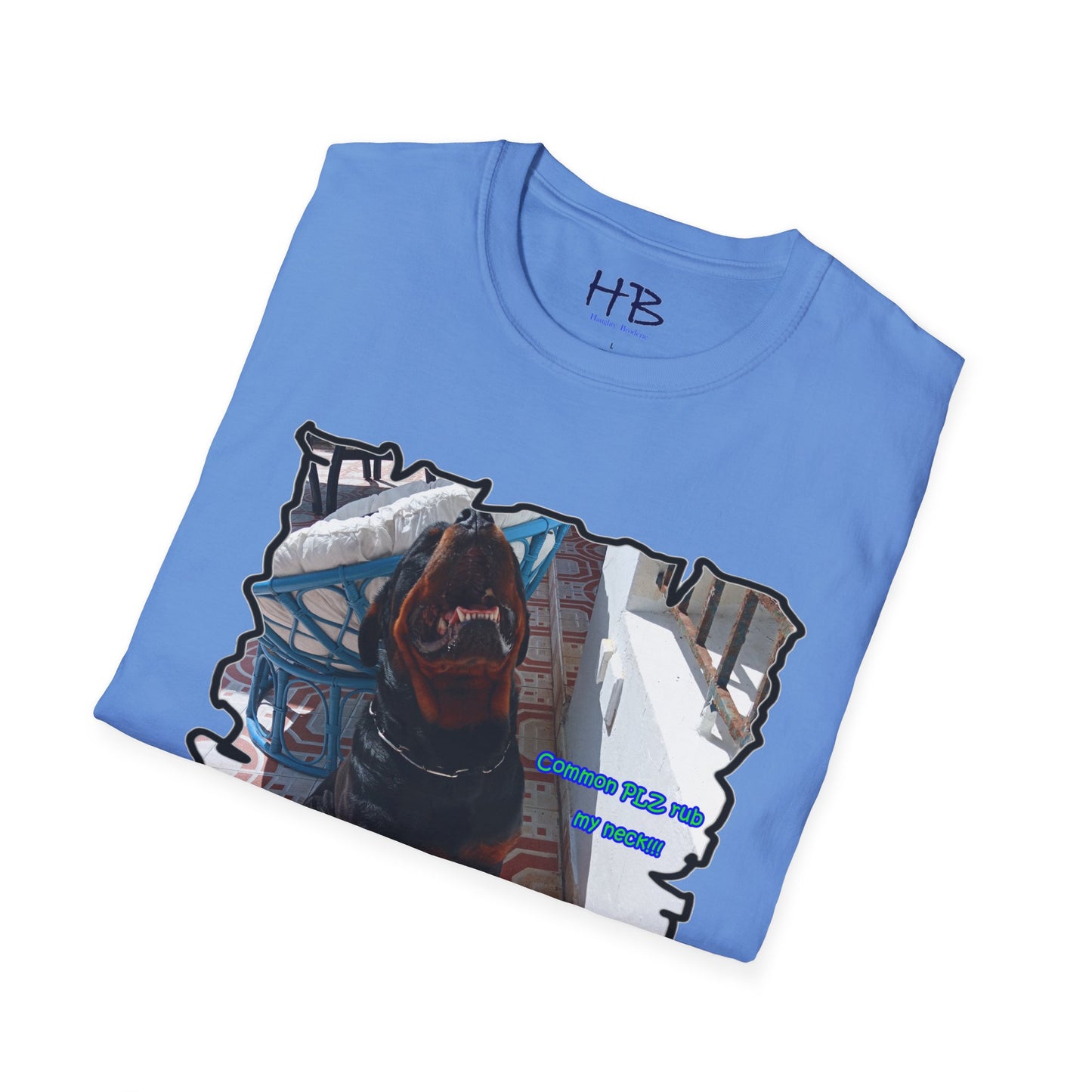 Luke Rottie begging for neck rub