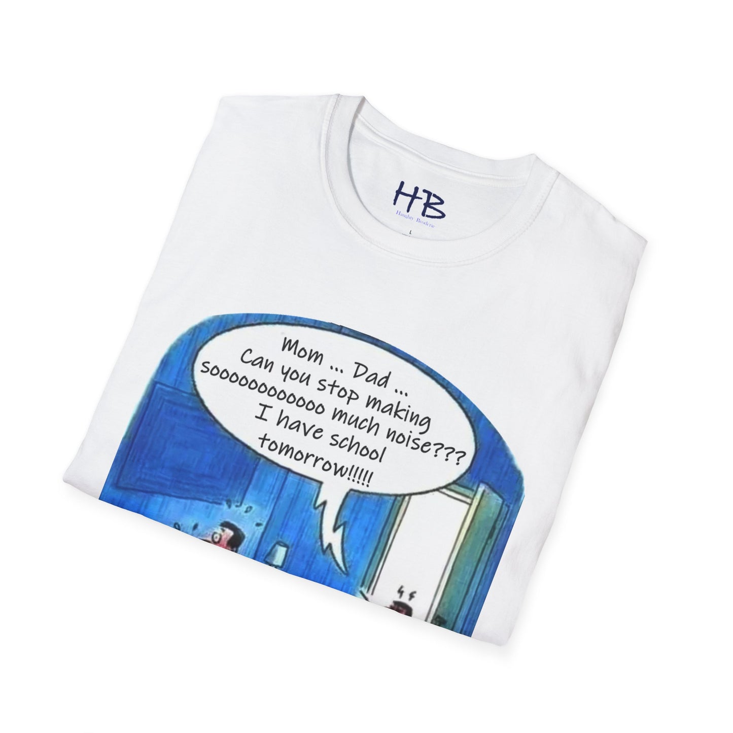 The Hilarious Comical Parental Distraction Bedroom Intrusion;  The Bedroom Intruder's Smiles and Chuckles