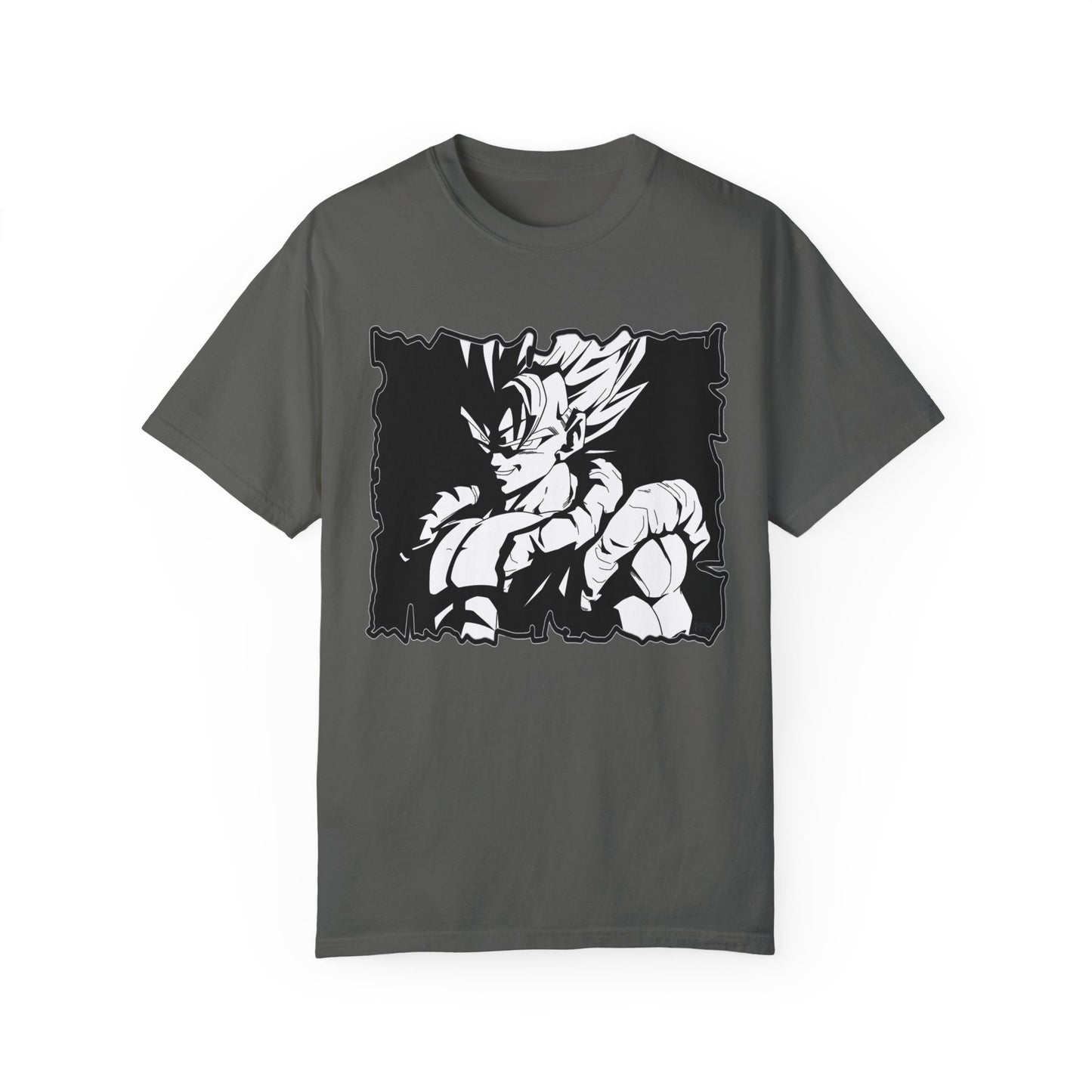 Ultimate Power Awakened Superhero anime in black and white