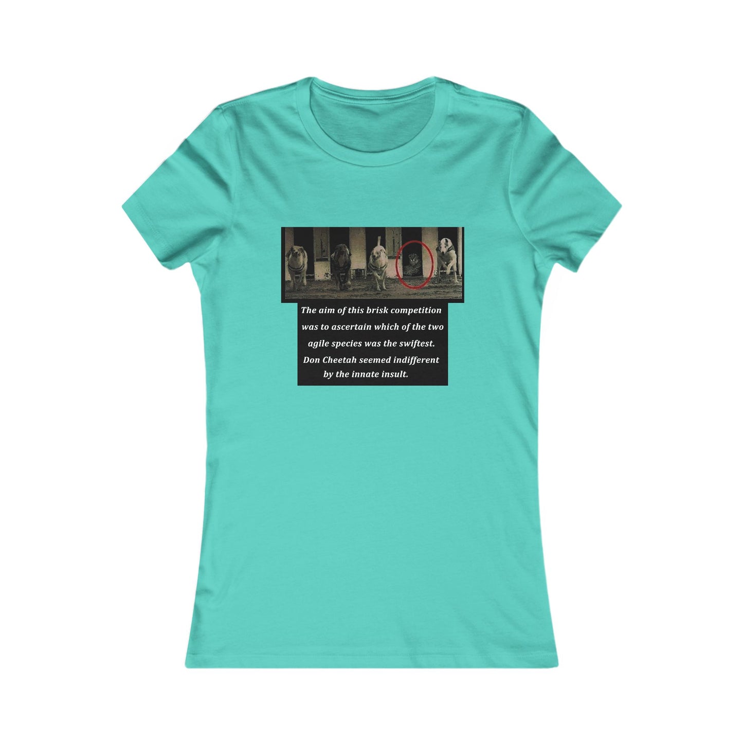 Don Cheetah vs Whippet doggies (Women - Premium Cotton Tee)