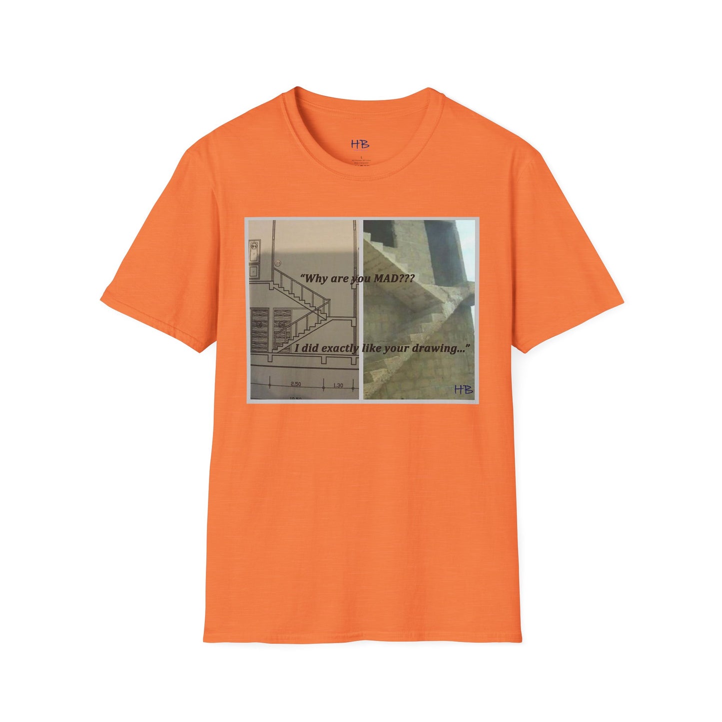 Comical Architectural Irony Stairs Sketch