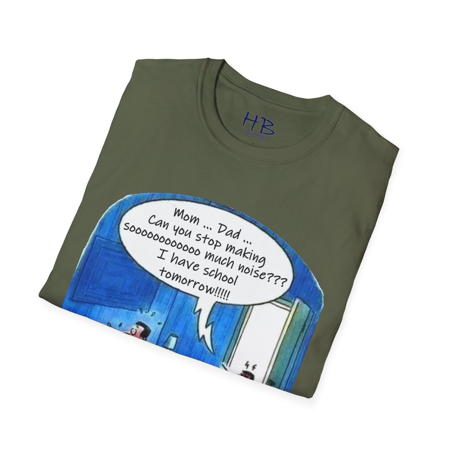 The Hilarious Comical Parental Distraction Bedroom Intrusion;  The Bedroom Intruder's Smiles and Chuckles