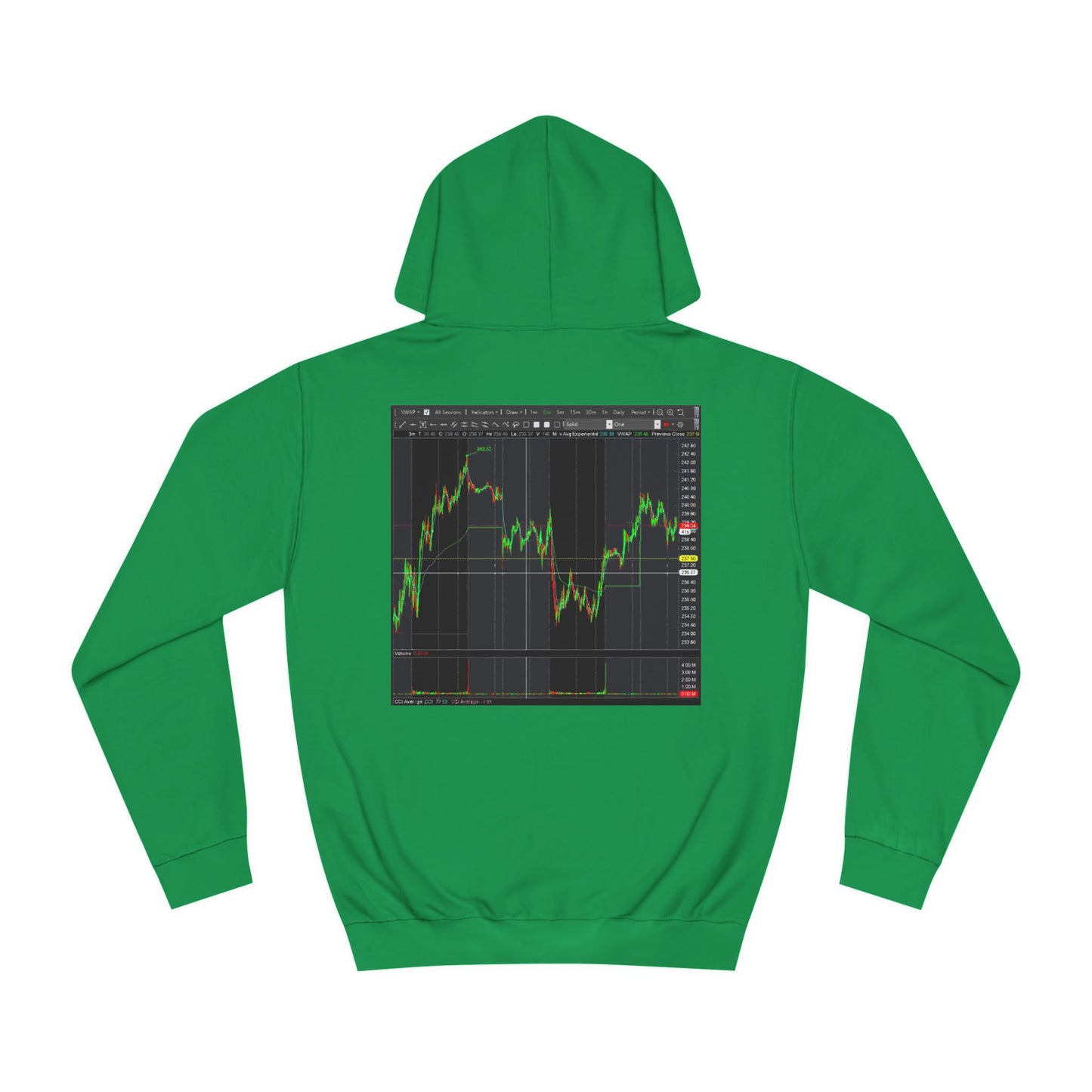 Get Yours Now -- Every stock market trader's dream going to the Moon (Hoodie - Cozy and Durable)