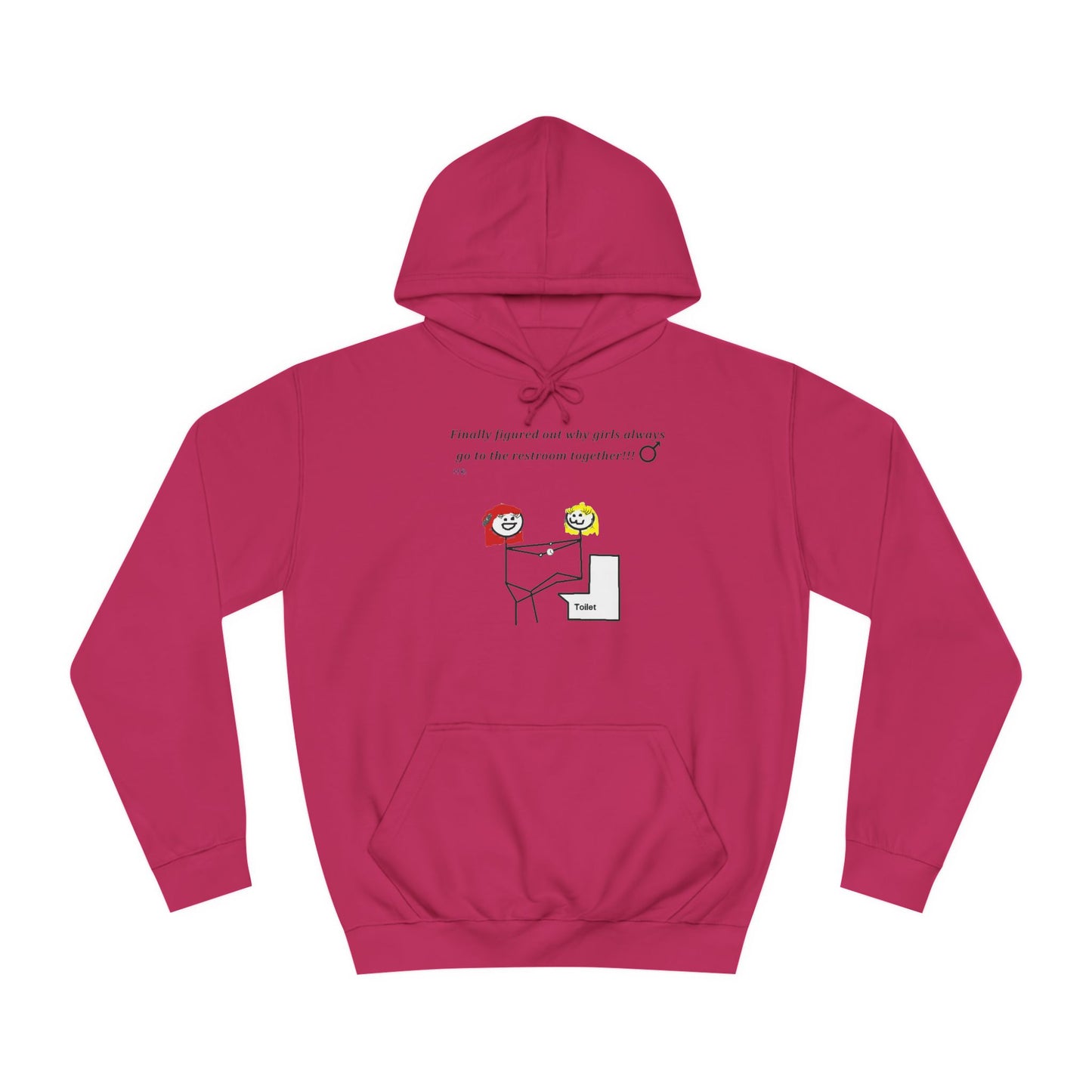 Get Yours Now -- Humorous Restroom Companions Revelations (Hoodie - Cozy and Durable)