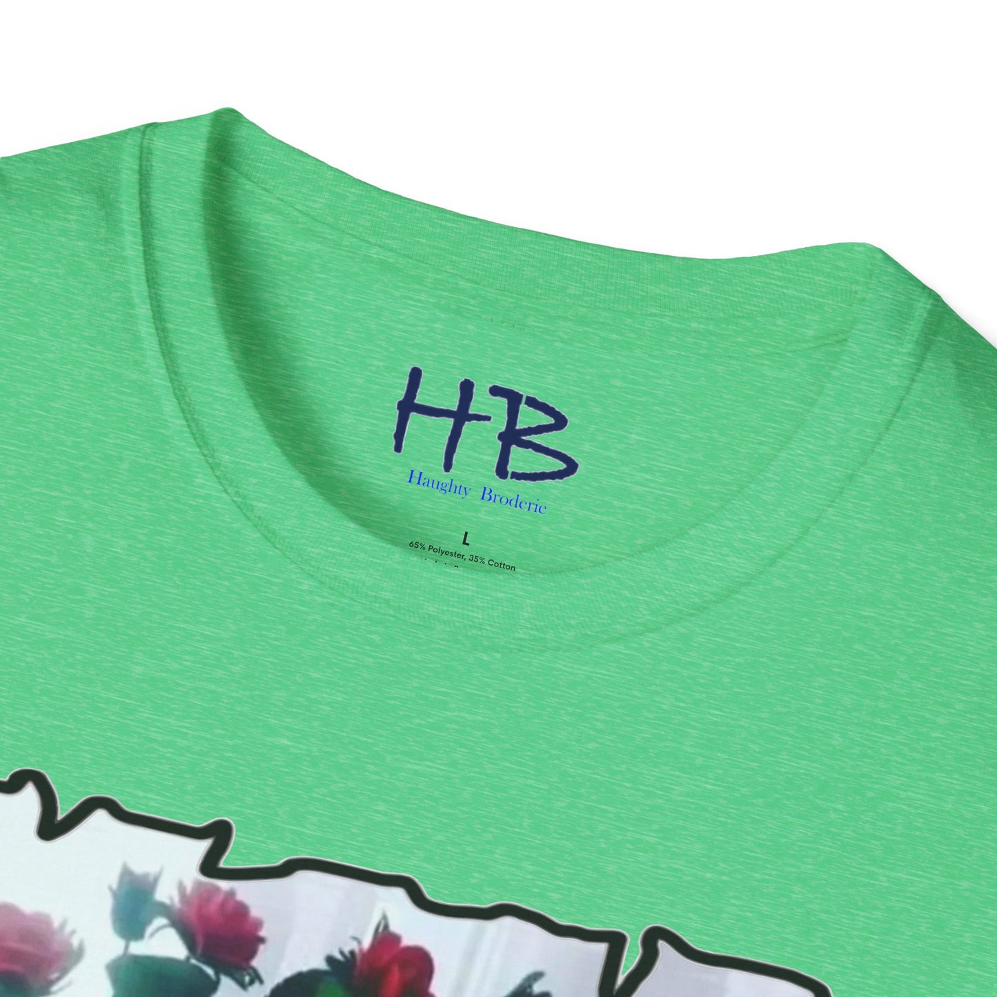 A Botanical Elegance Wearable Ode to Love; A Red Heart Rhapsody Floral Symphony Romantic Reverie