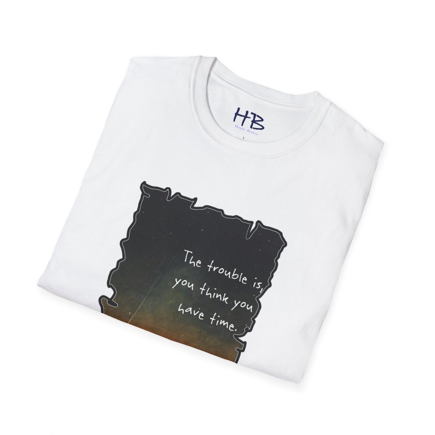 Embrace the Moment: The Time-Conscious Tee Shirt - Buddha