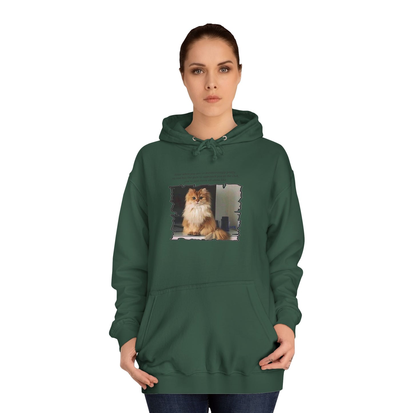 Get Yours Now -- Mesmerizing Lonely Kitty (Hoodie - Cozy and Durable)