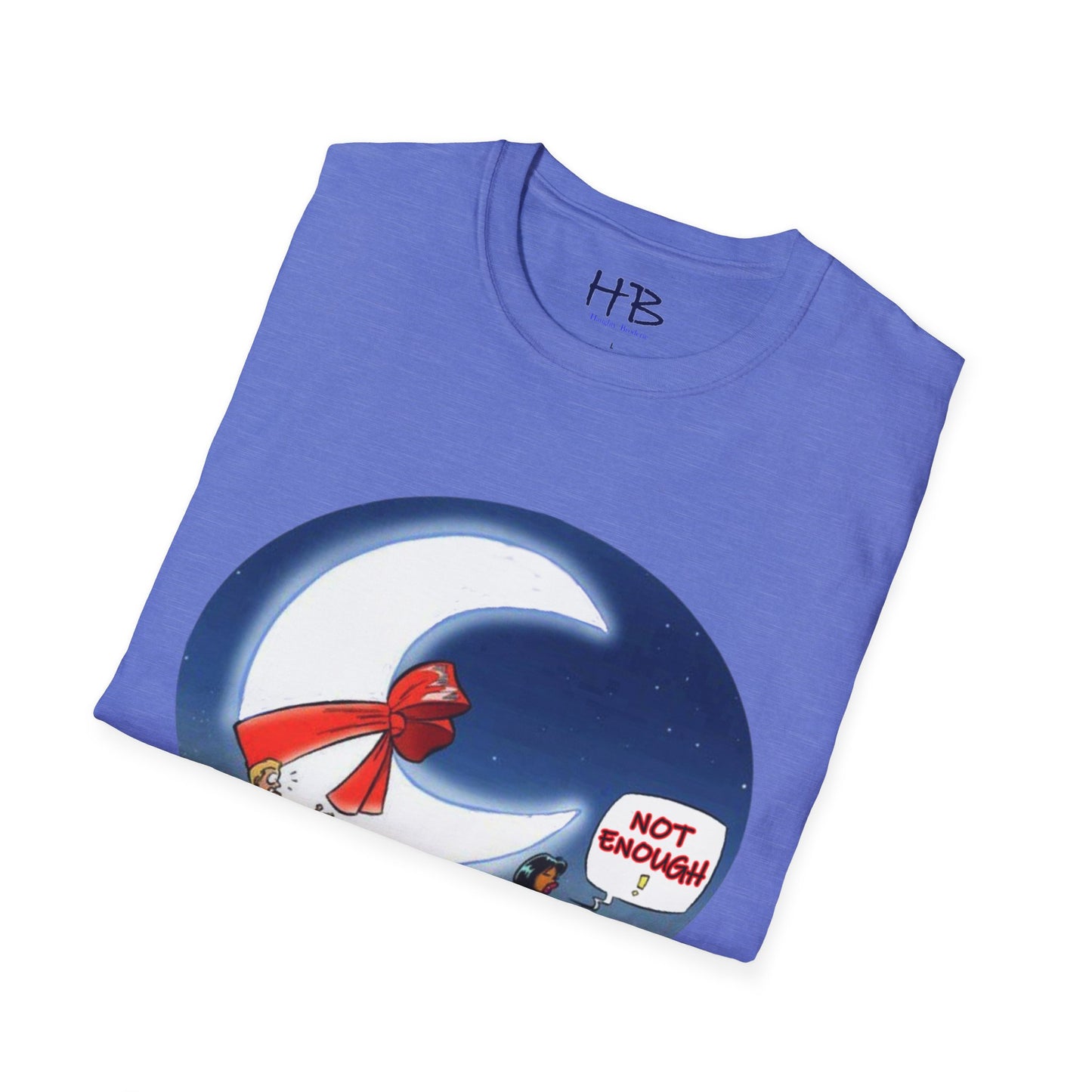 Moonlit Romance Unveiled with a Visual Metaphor of Unsatisfied Desires; The 'NOT ENOUGH!' Story