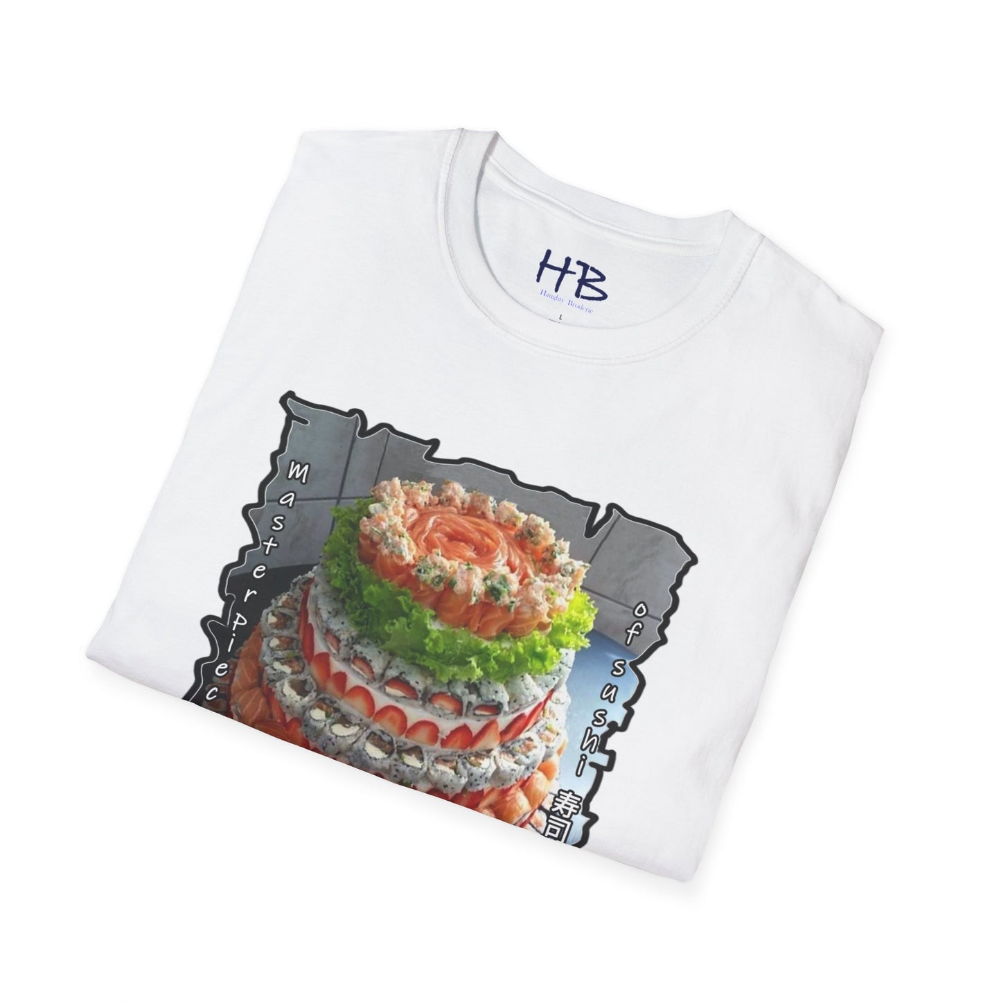 A Visual Delight of Gastronomic Grandeur Sushi Symphony; Salmon & Caviar Serenade using Pink vs. White Palette