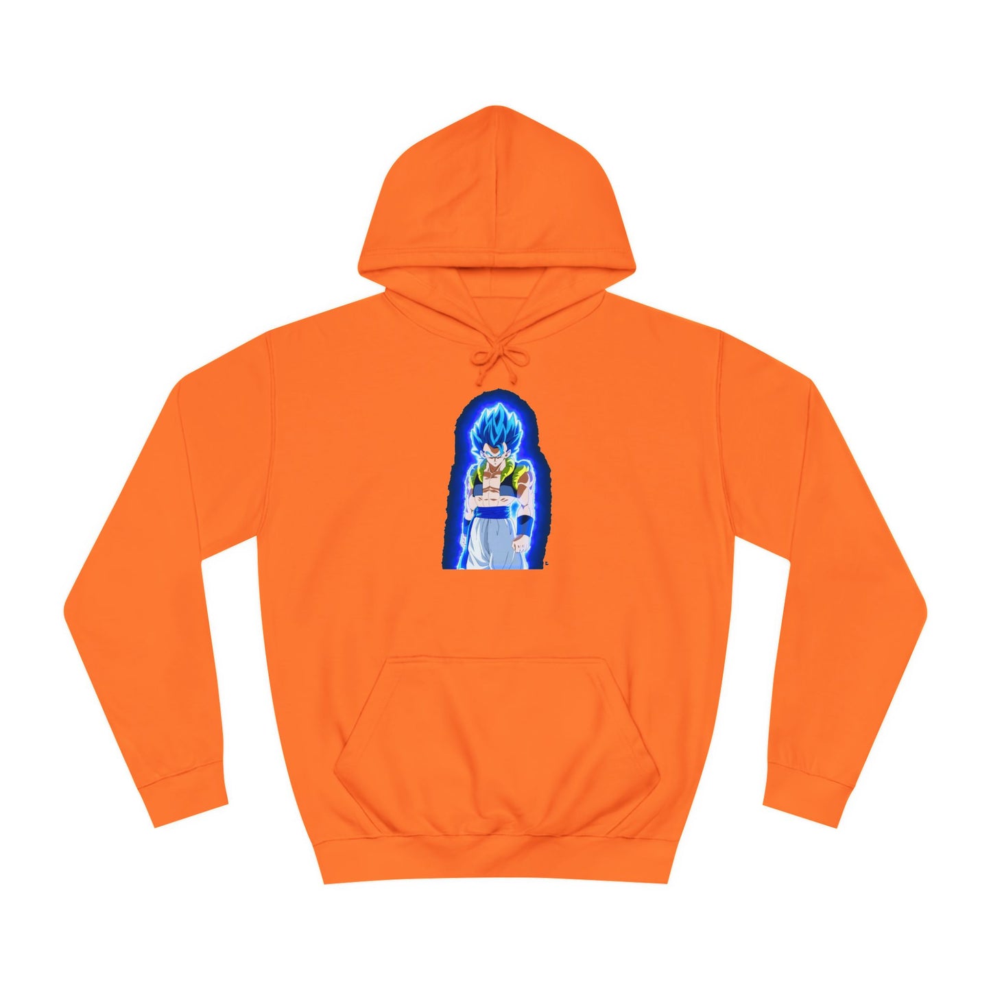 Superhero in Blue in max level (Hoodie - Cozy and Durable)