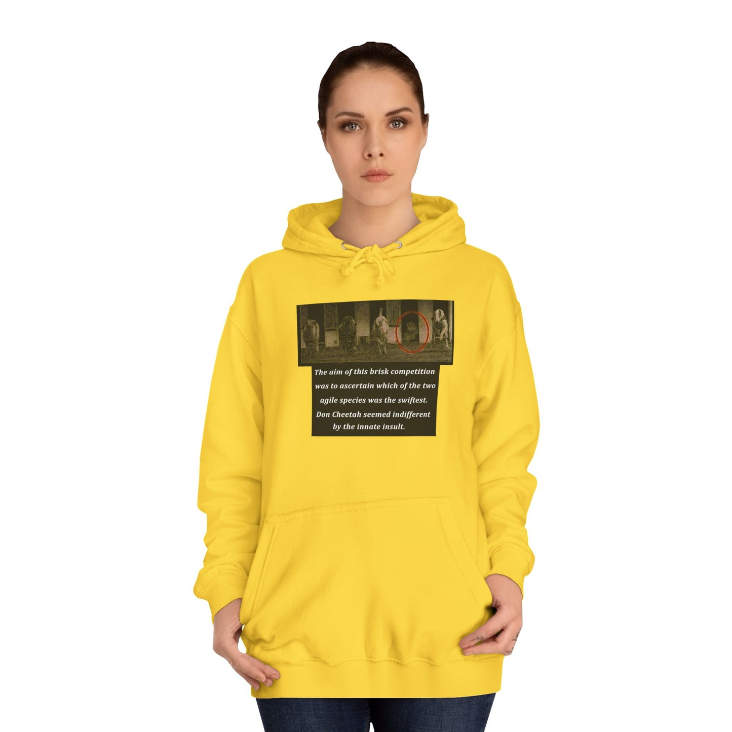 Get Yours Now -- Don Cheetah vs Whippet doggies (Hoodie - Cozy and Durable)