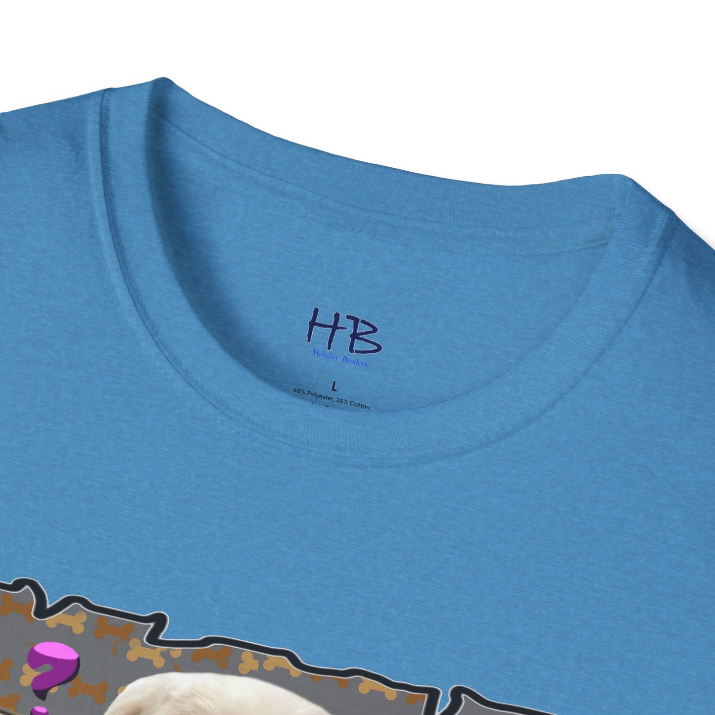 Baby Bichon Maltese with cluelessness innocent look "I don't undoustaaaand"