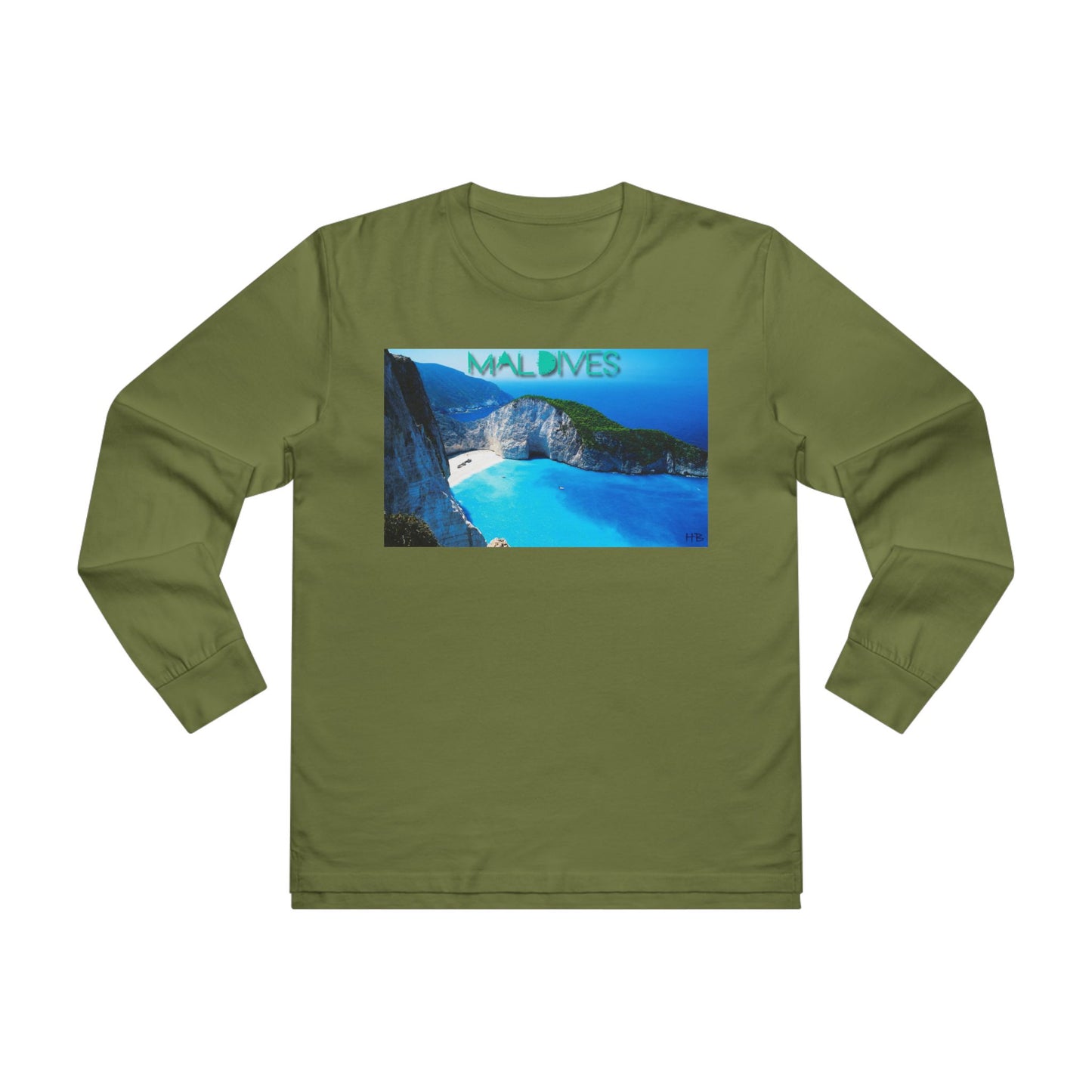 Get Yours Now -- Paradise Found in the Maldives Marvel (Men's Base Longsleeve Tee - All-Season Wear)