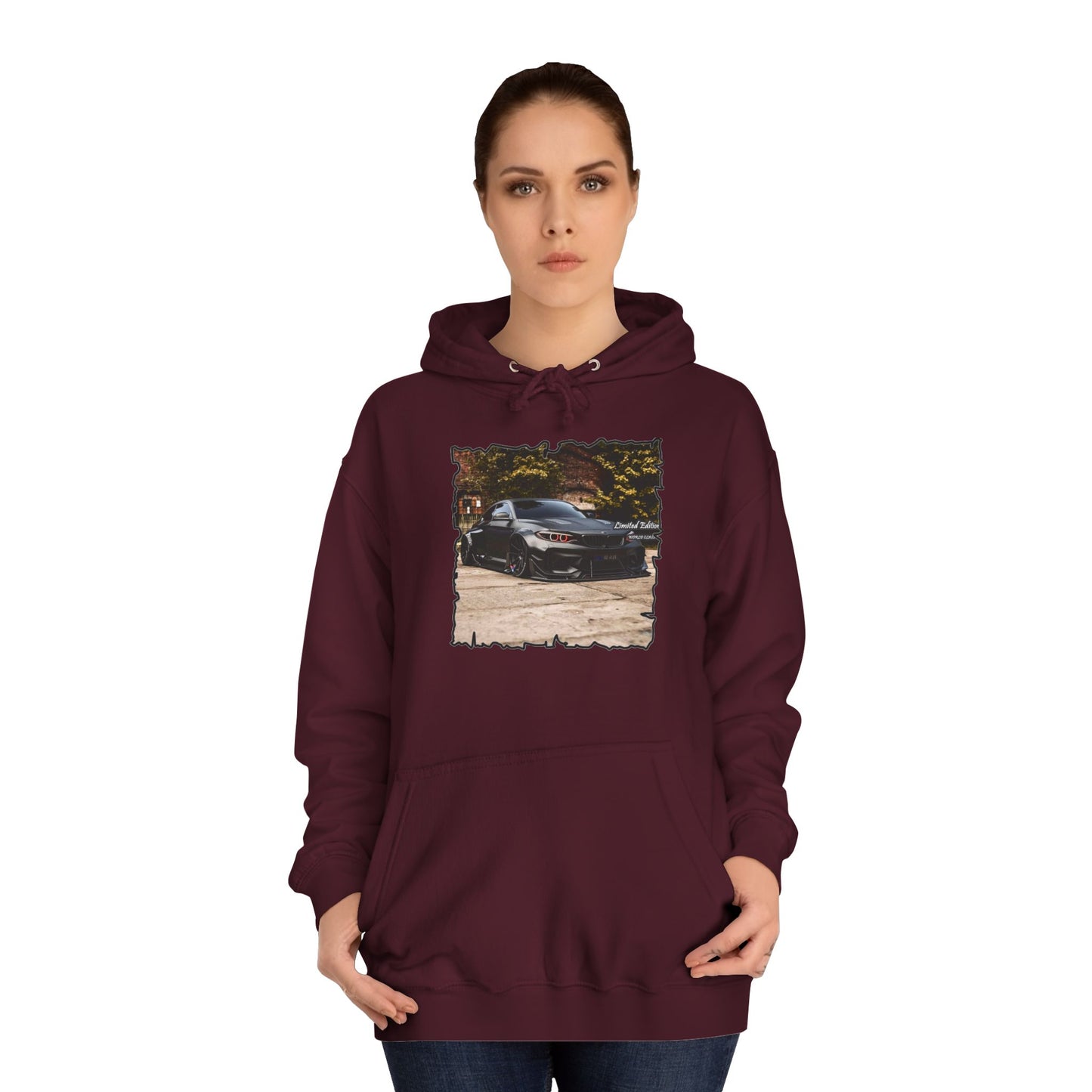 Get Yours Now -- Customized grey Limited Edition BMW M3 (Hoodie - Cozy and Durable)