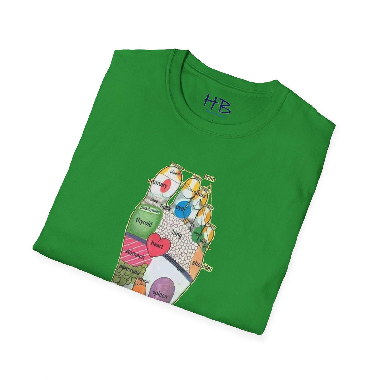Foot's Palm Wisdom: Unlocking the Secrets of Holistic Well-Being with Our Captivating Tee Shirt"